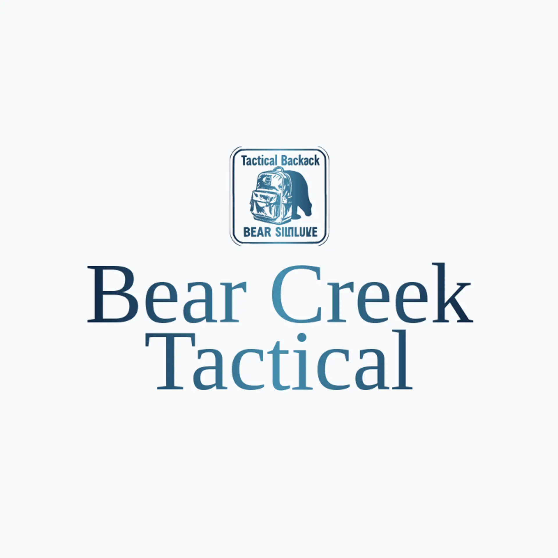 Bear Creek Tactical logo for tactical