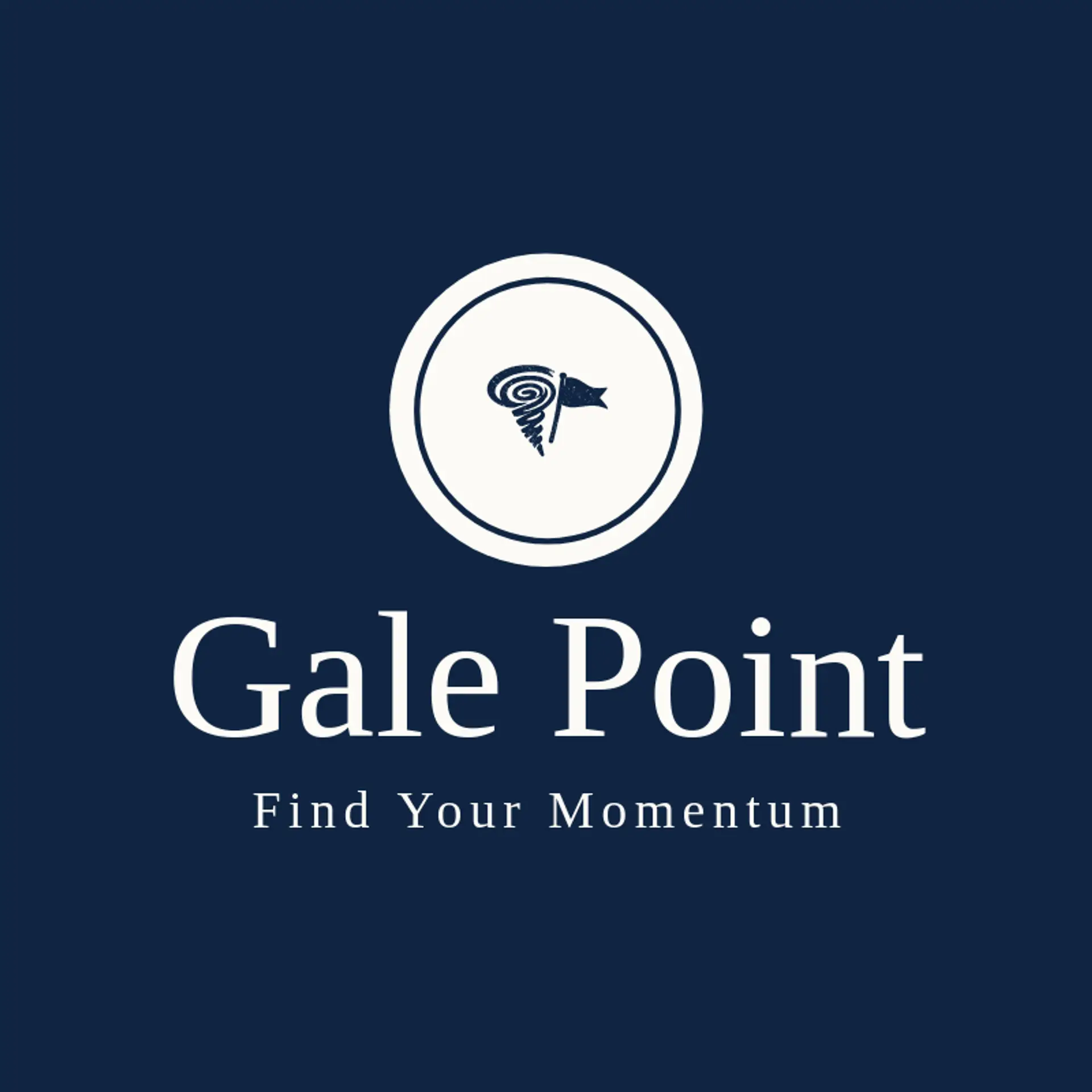 Gale Point logo for tornado