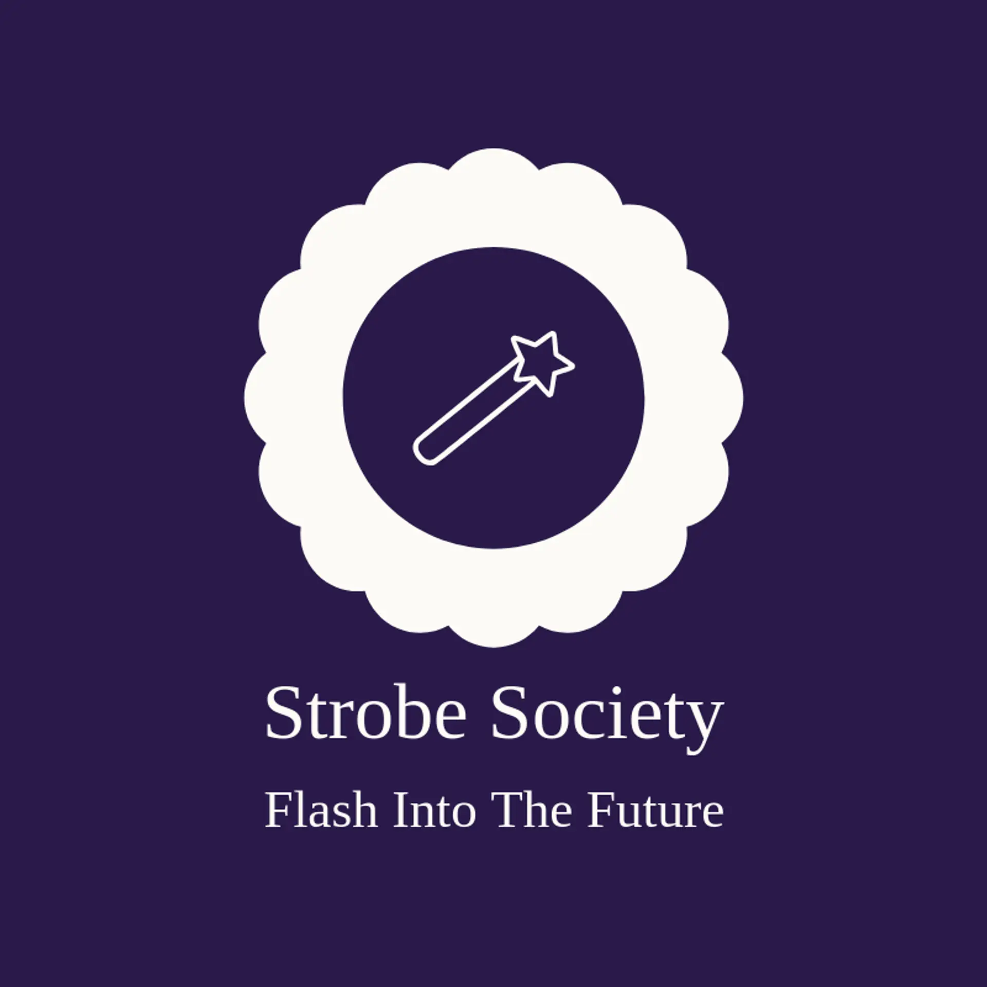 Strobe Society logo for rave