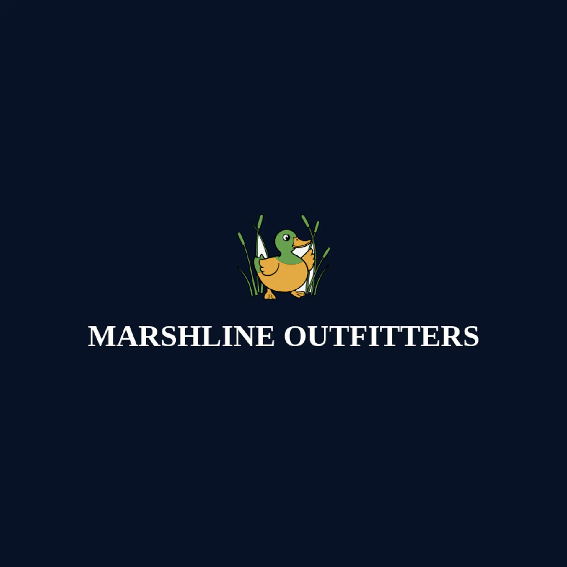 Marshline Outfitters logo for duck hunting