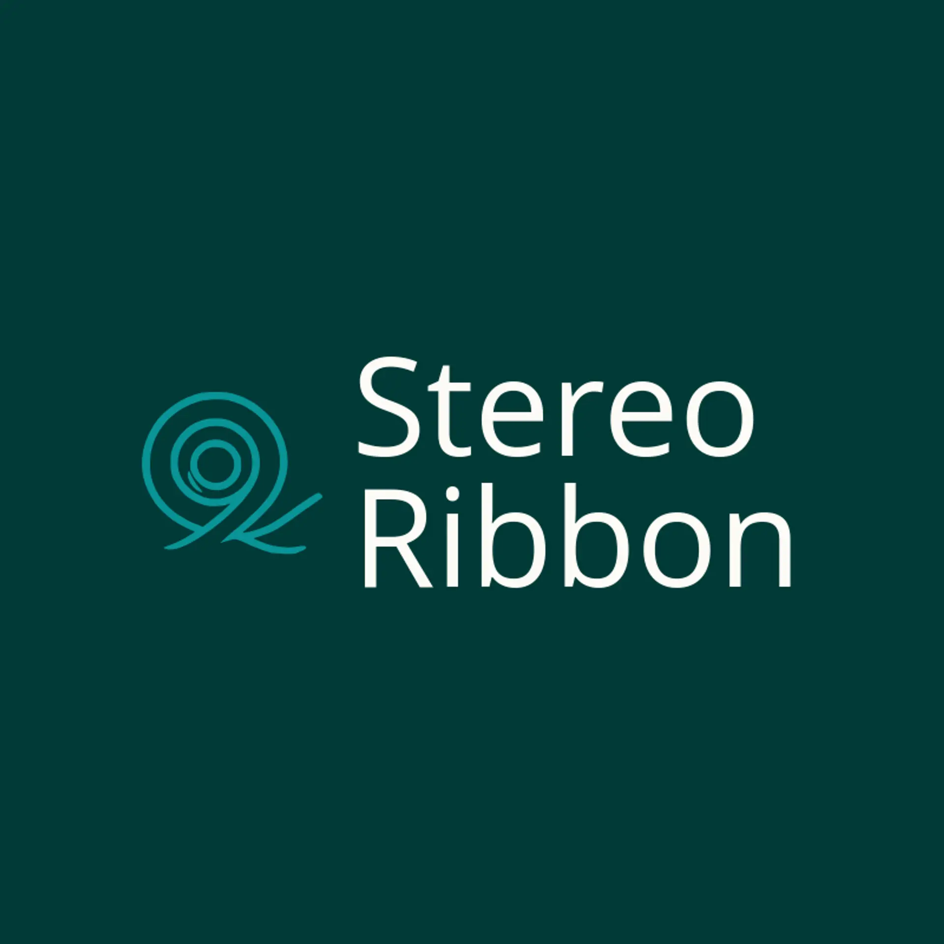 Stereo Ribbon logo for stereo