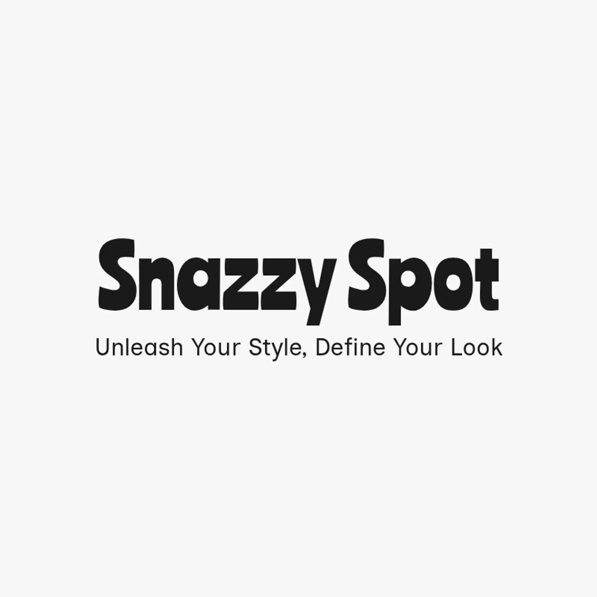 Snazzy Spot logo for fashion line