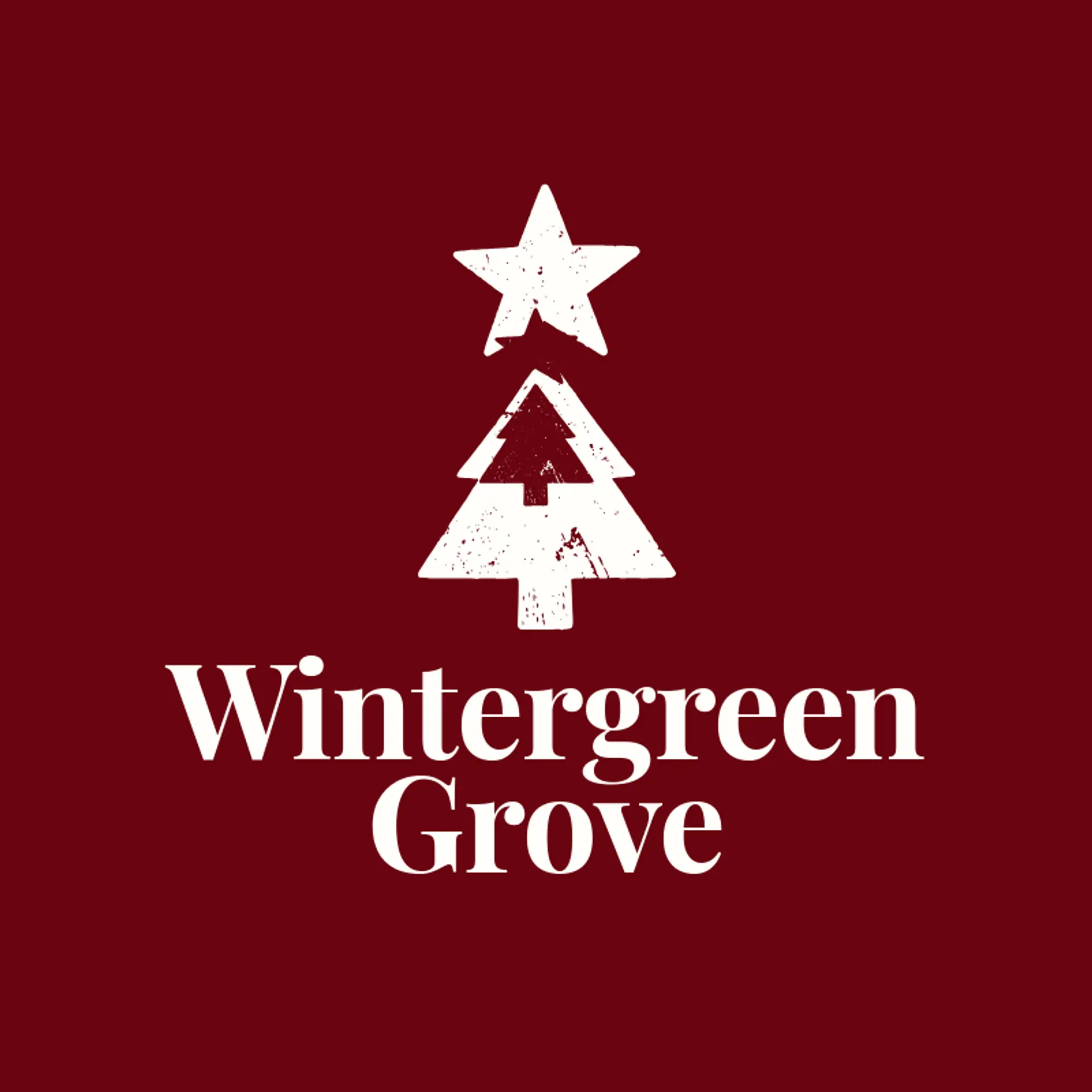 Wintergreen Grove logo for christmas tree