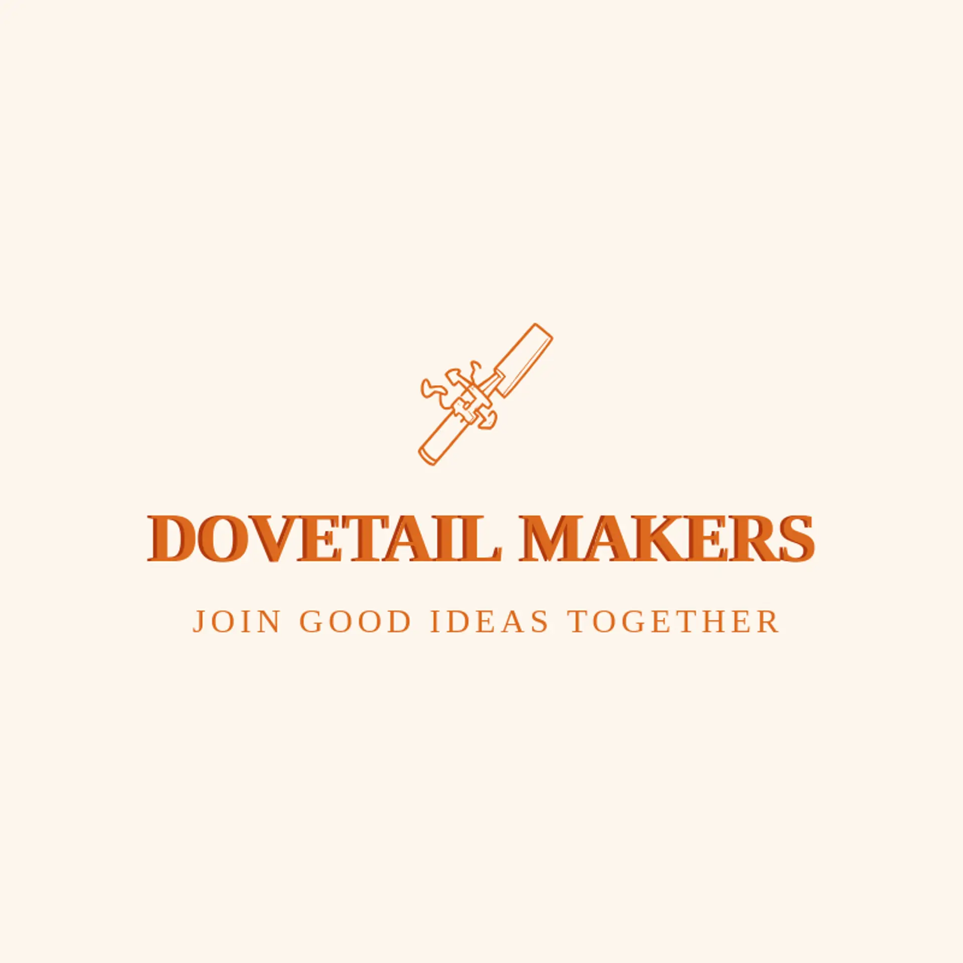Dovetail Makers logo for artisan