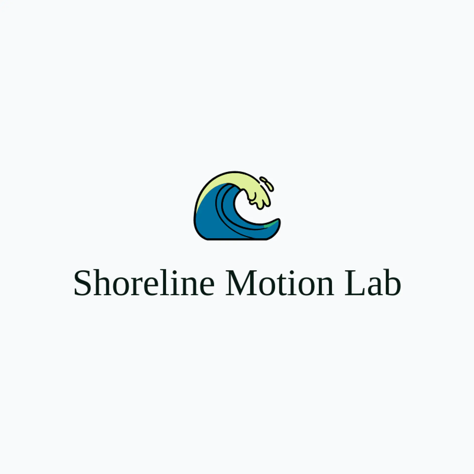 Shoreline Motion Lab logo for tsunami