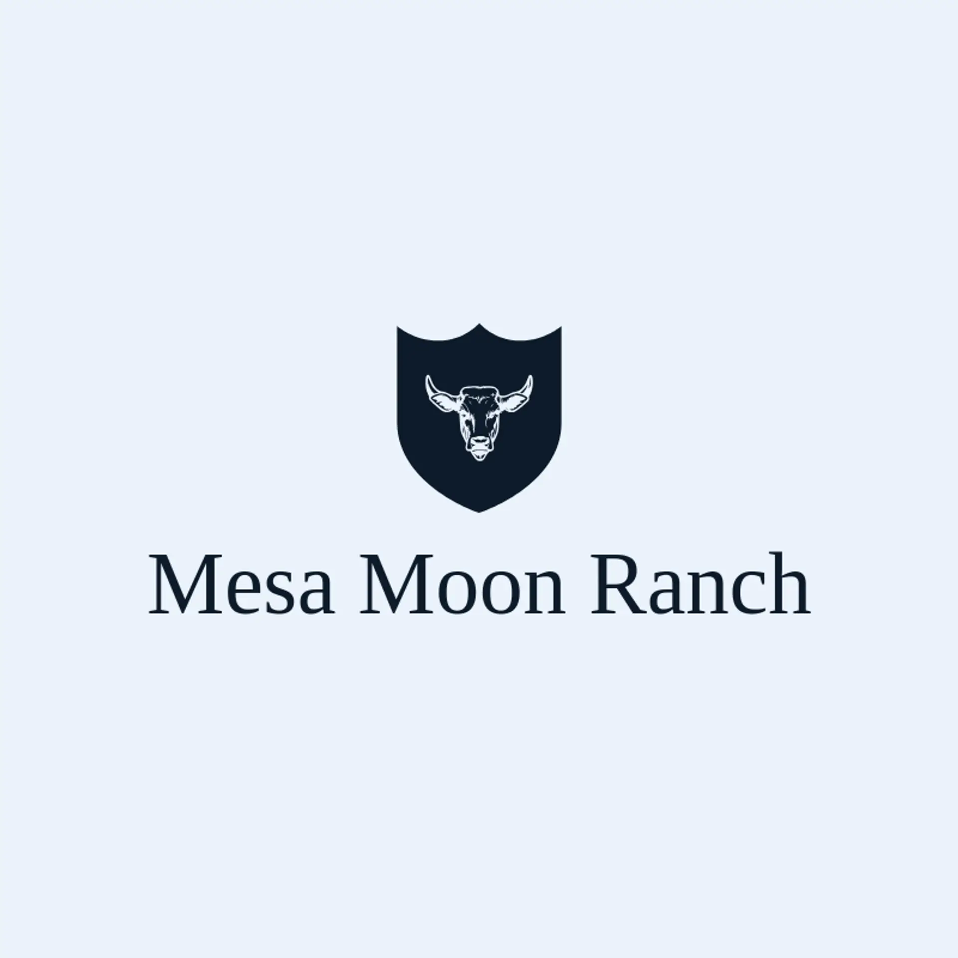 Mesa Moon Ranch logo for longhorn