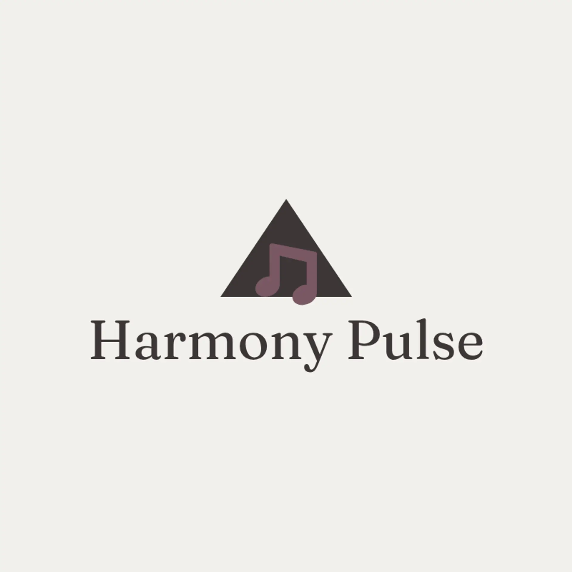 Harmony Pulse logo for music band