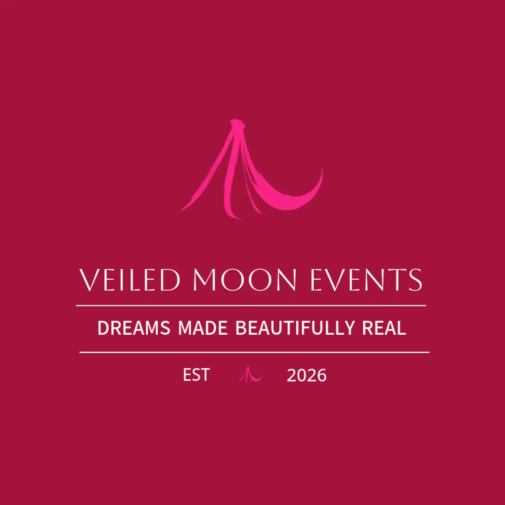 Veiled Moon Events logo for matrimony