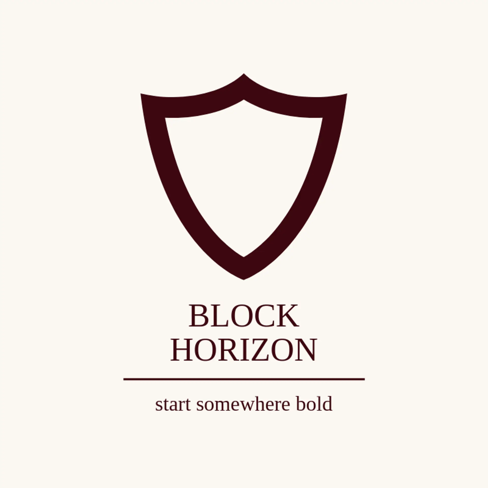 Block Horizon logo for block