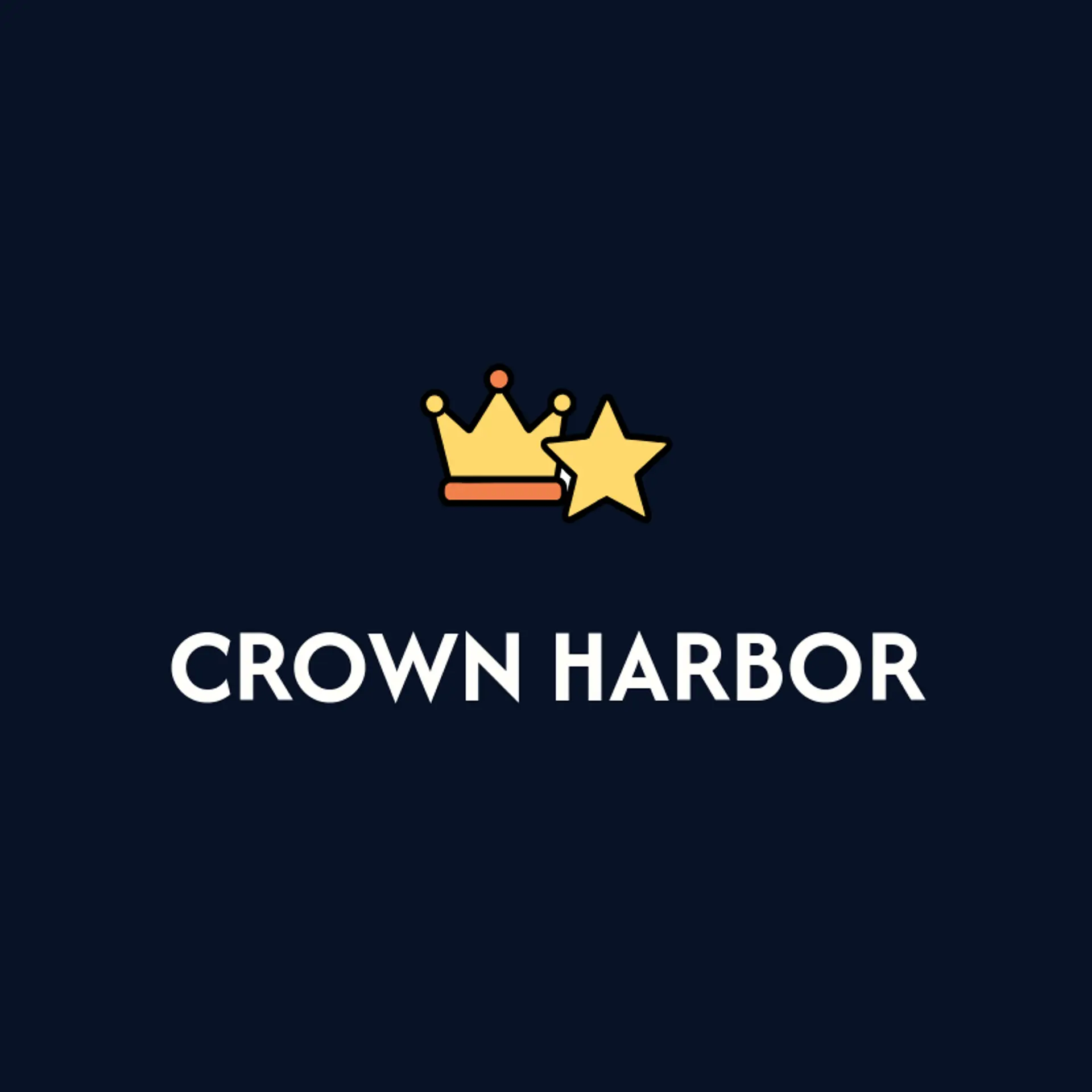 Crown Harbor logo for royal