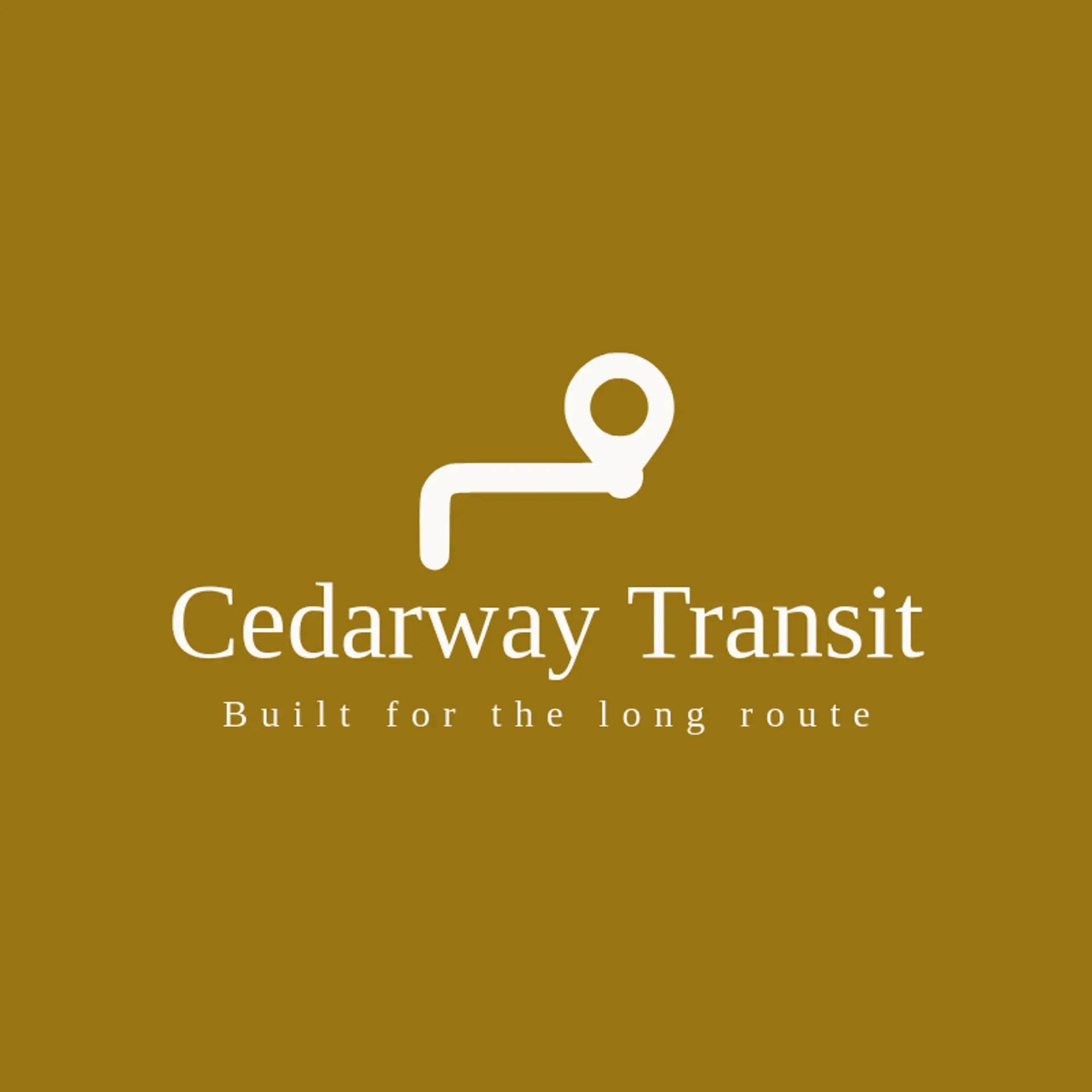 Cedarway Transit logo for infrastructure