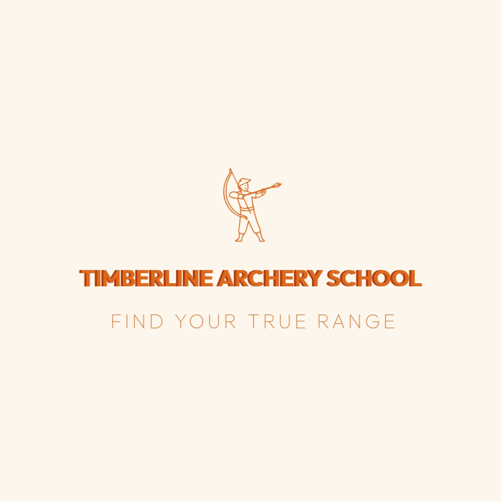 Timberline Archery School logo for archer