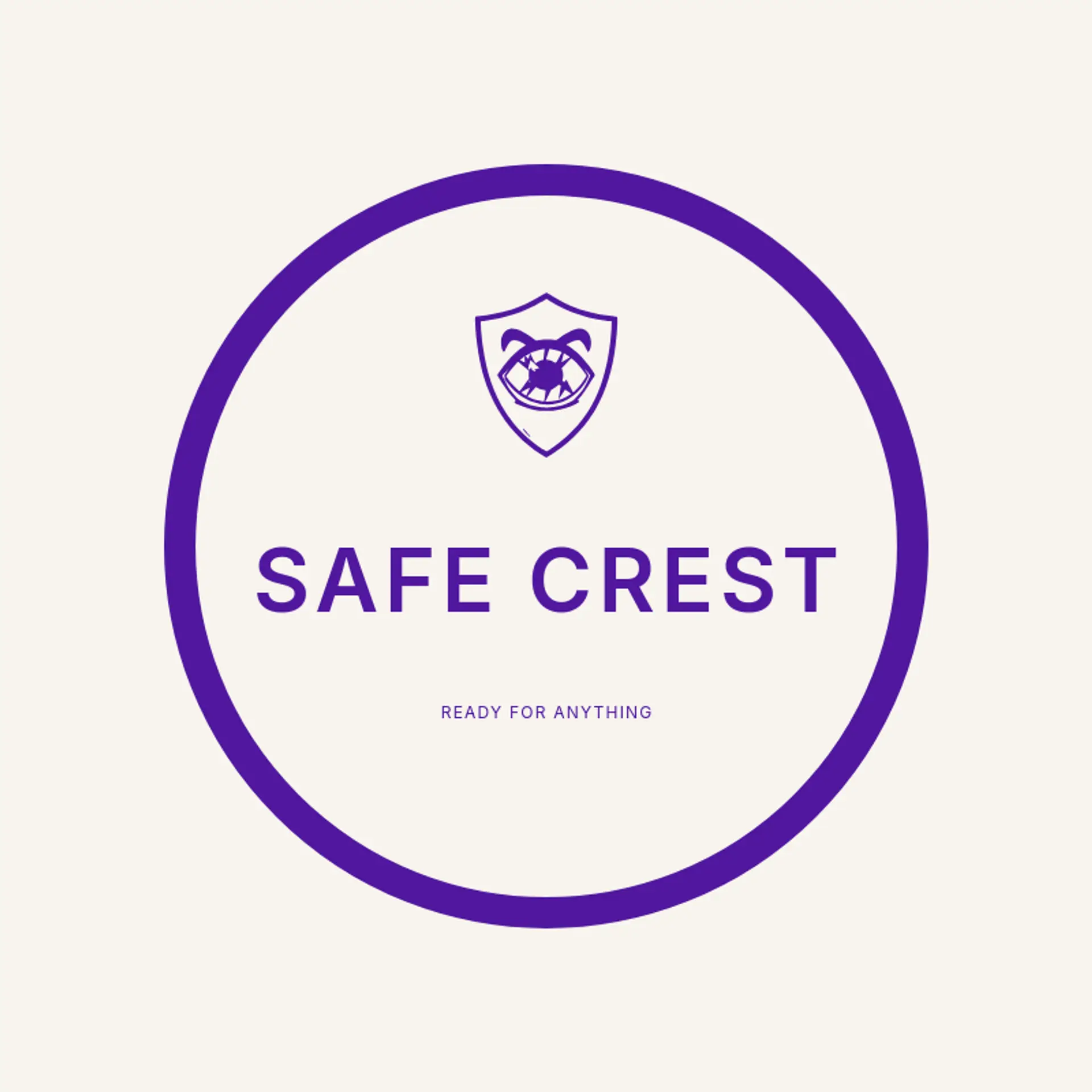 Safe Crest logo for danger