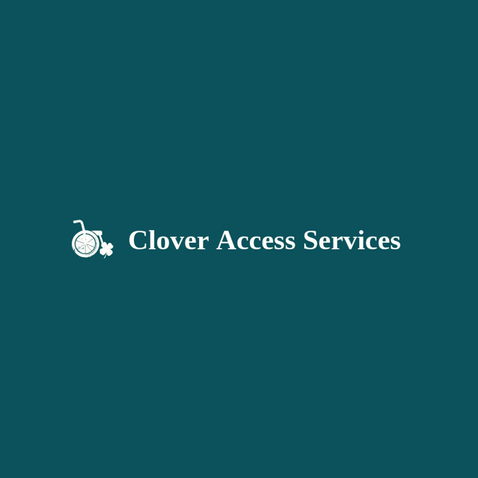 Clover Access Services logo for wheelchair