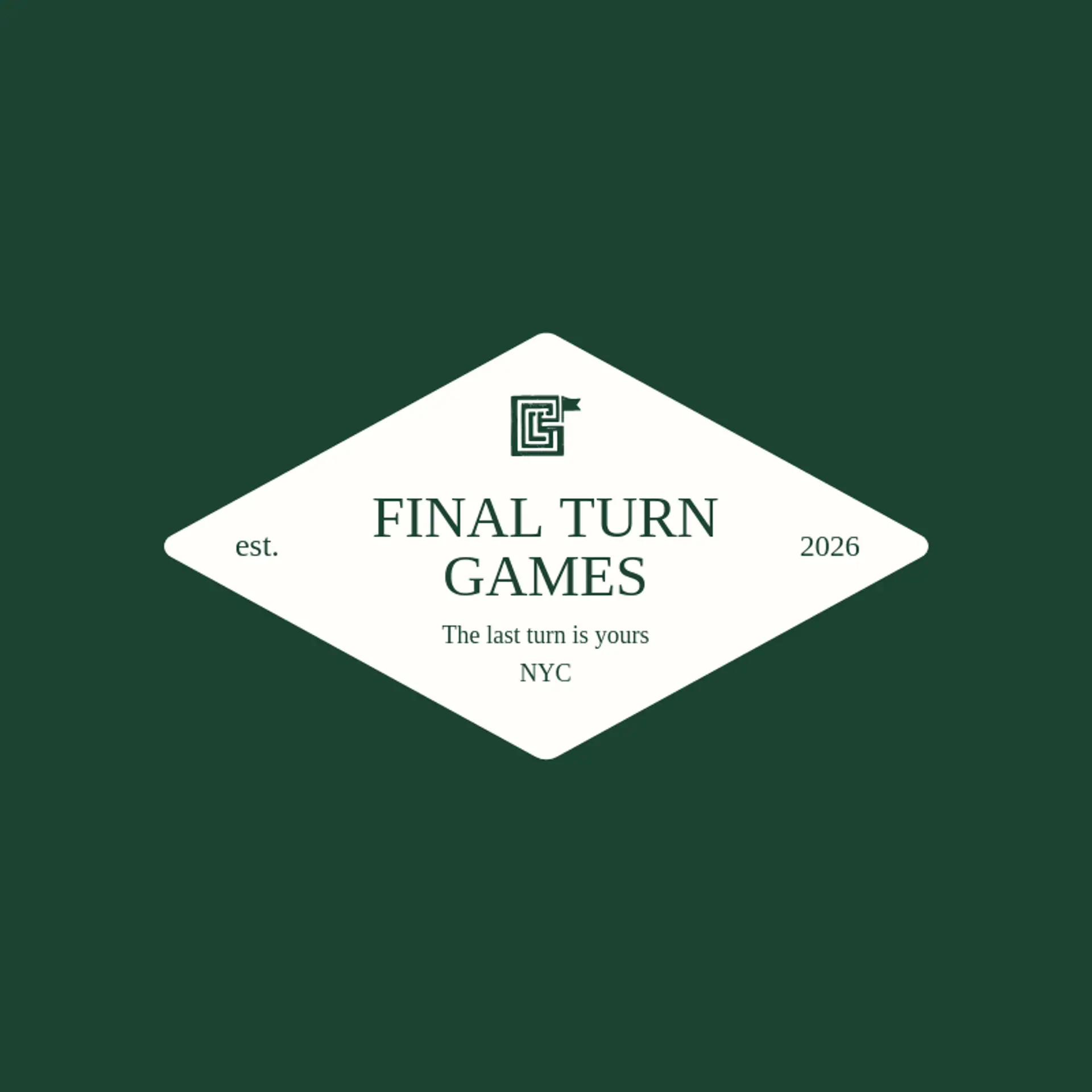 Final Turn Games logo for maze