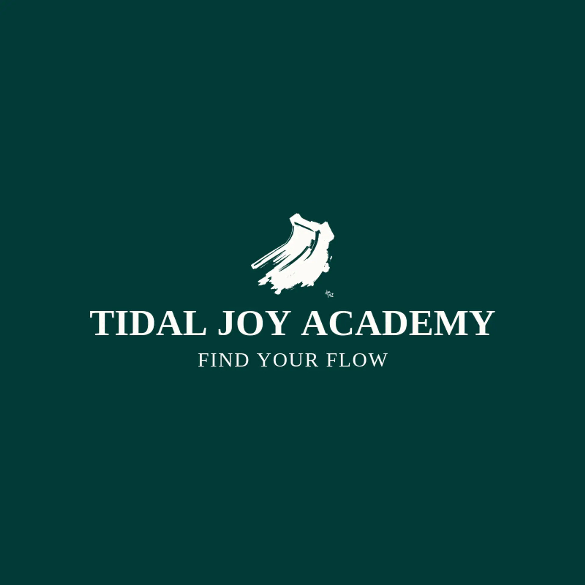 Tidal Joy Academy logo for splash
