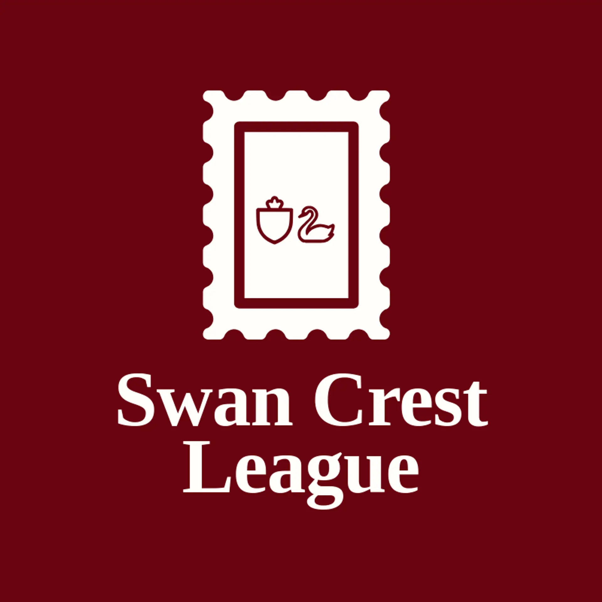 Swan Crest League logo for swan