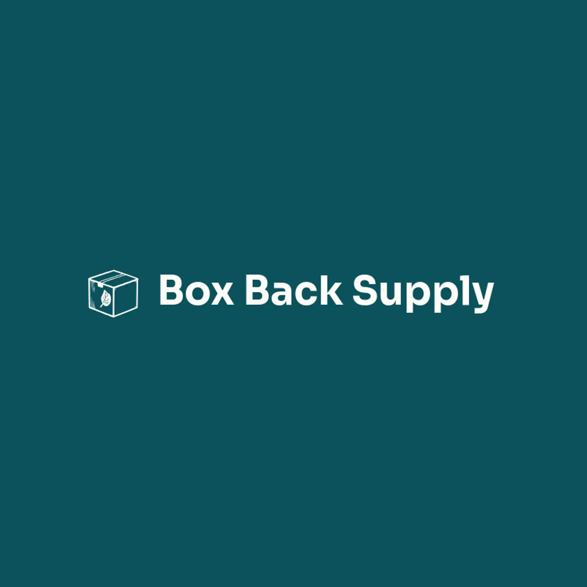 Box Back Supply logo for recycle