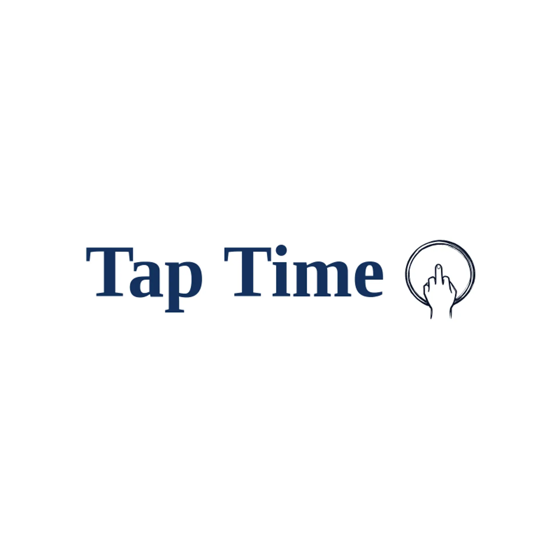 Tap Time logo for message
