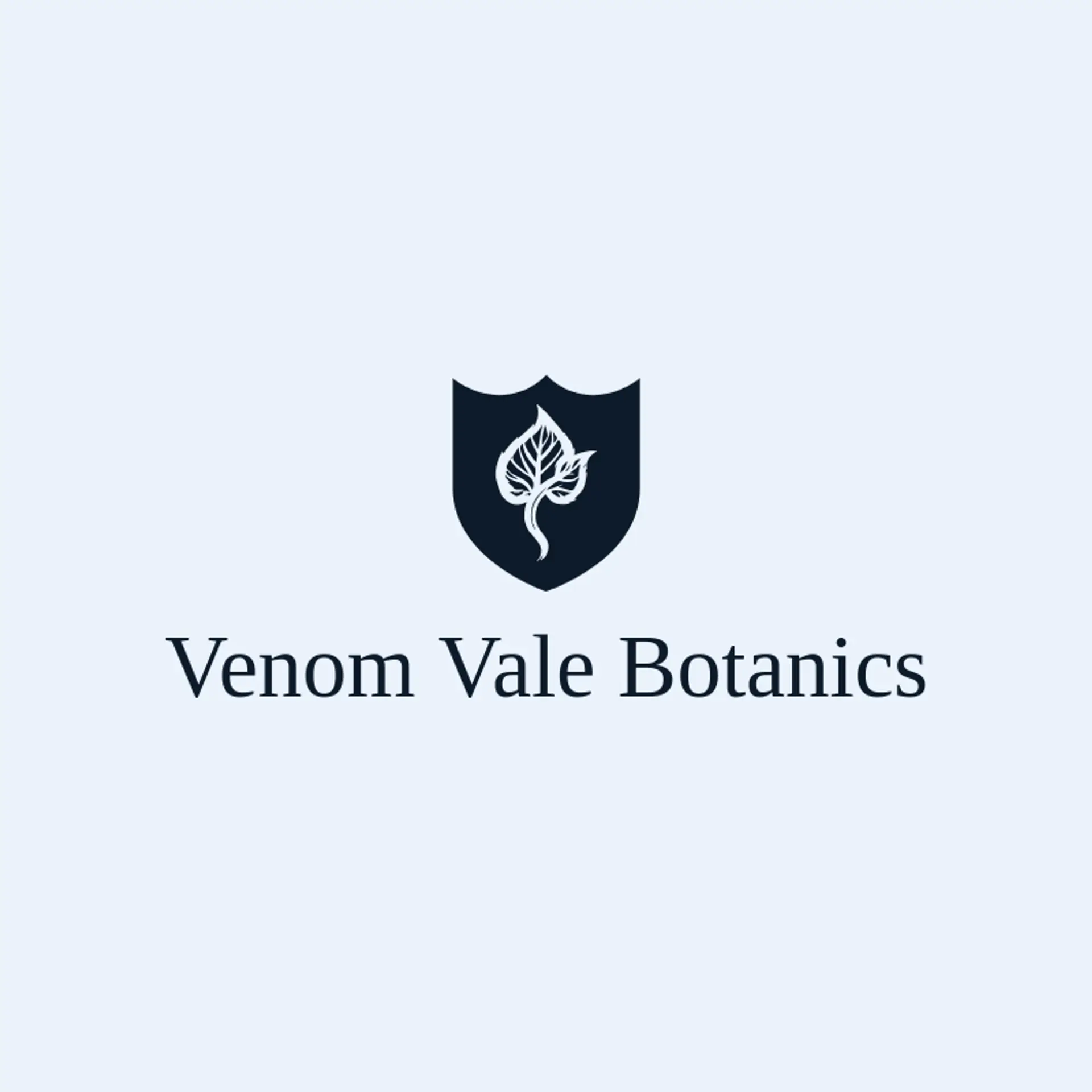 Venom Vale Botanics logo for venom
