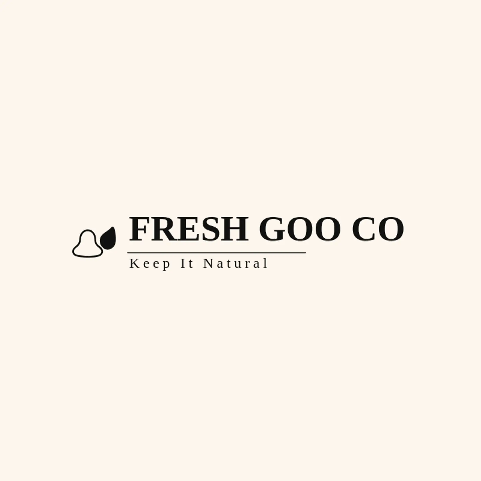 Fresh Goo Co logo for slime