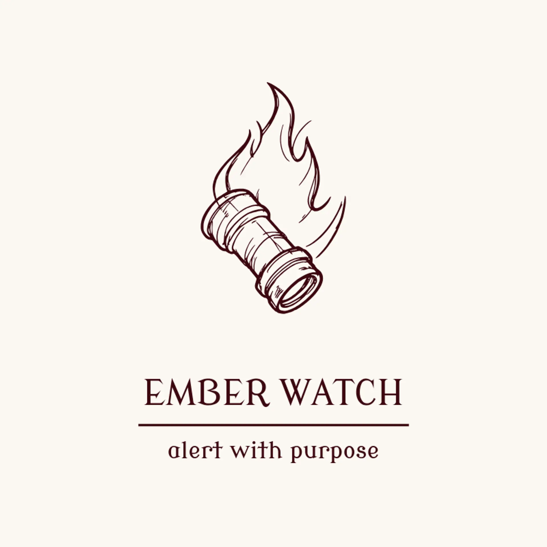 Ember Watch logo for firefighter
