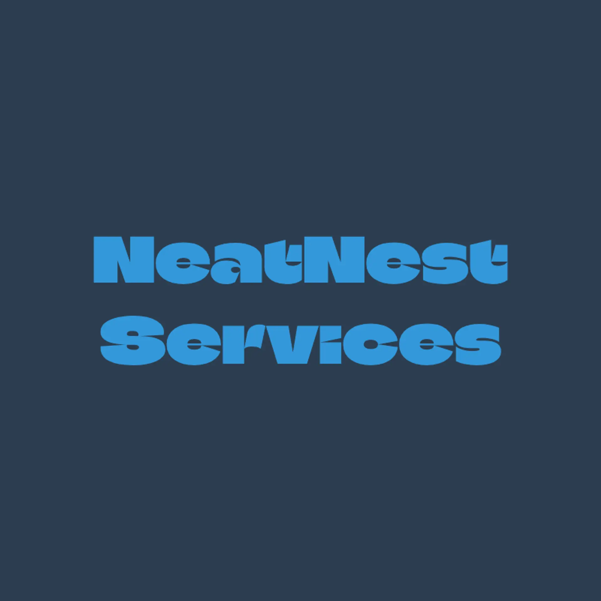 NeatNest Services logo for cleaning services