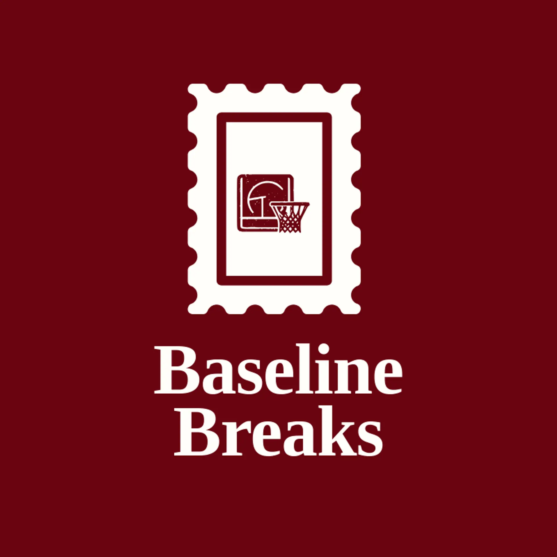 Baseline Breaks logo for sports card