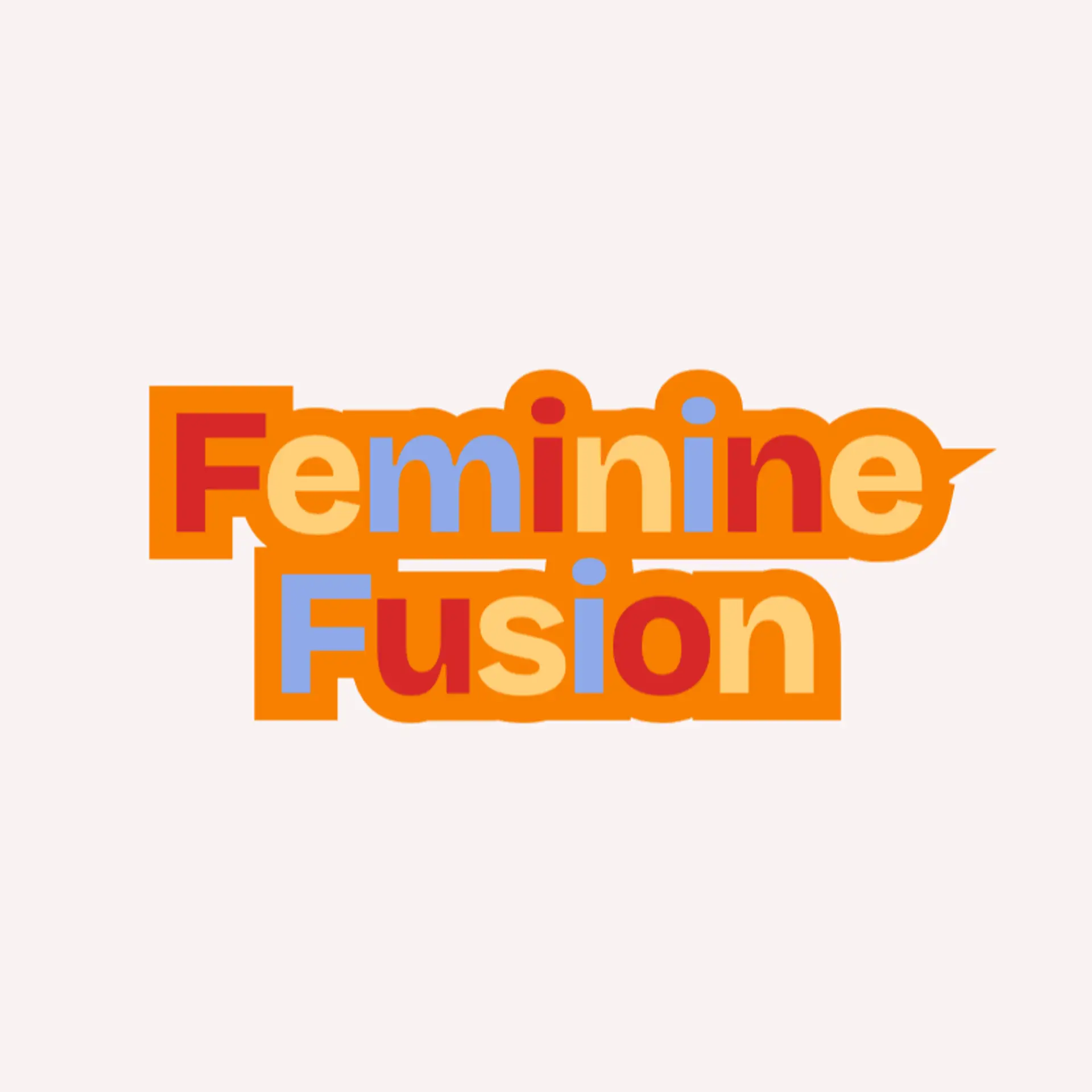 Feminine Fusion logo for female fitness