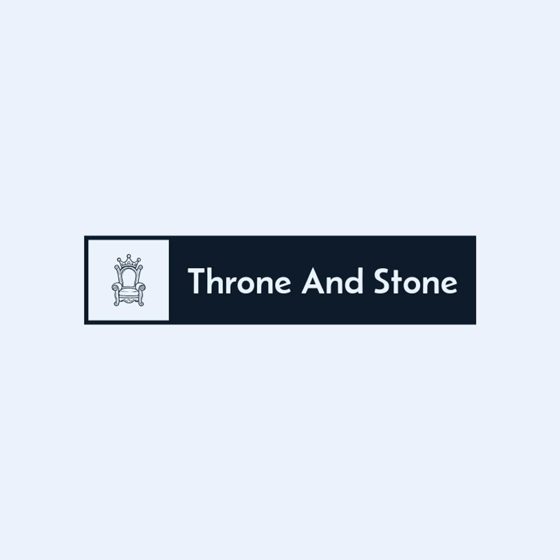 Throne And Stone logo for royal