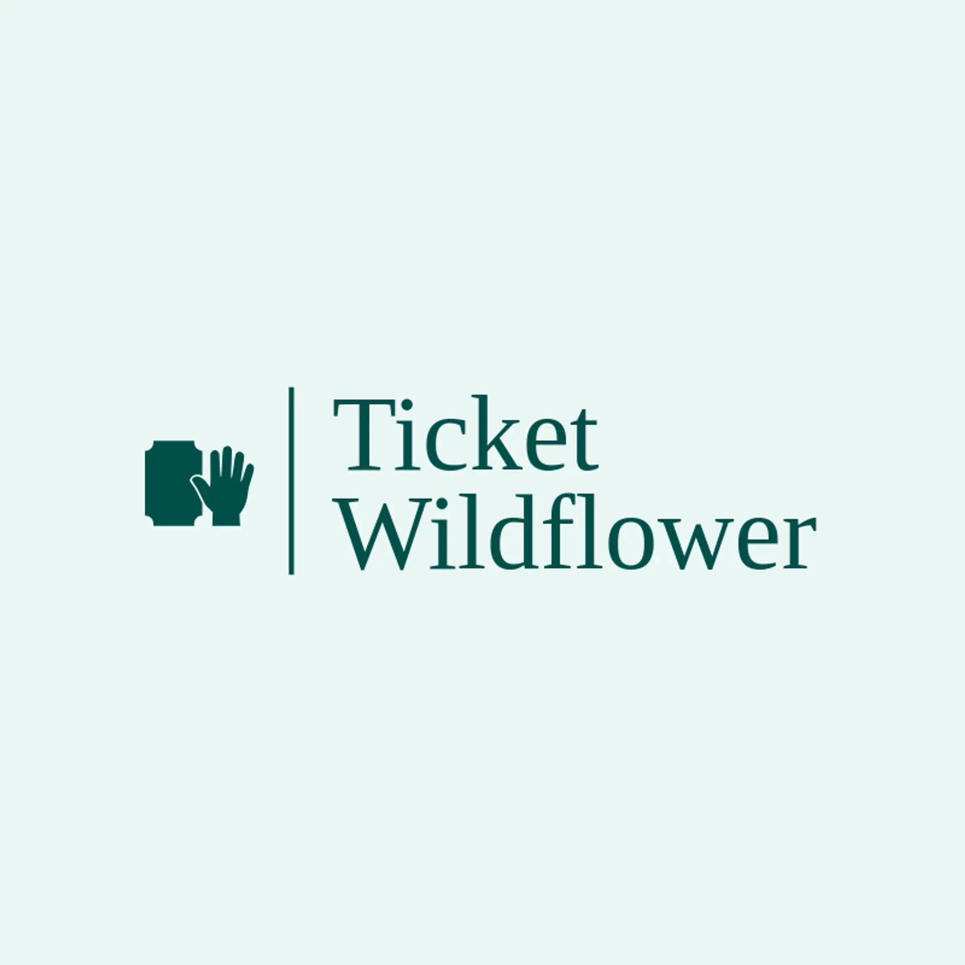 Ticket Wildflower logo for ticket