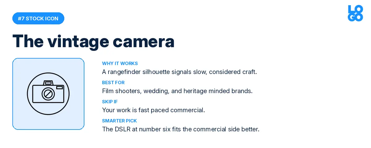 The vintage camera