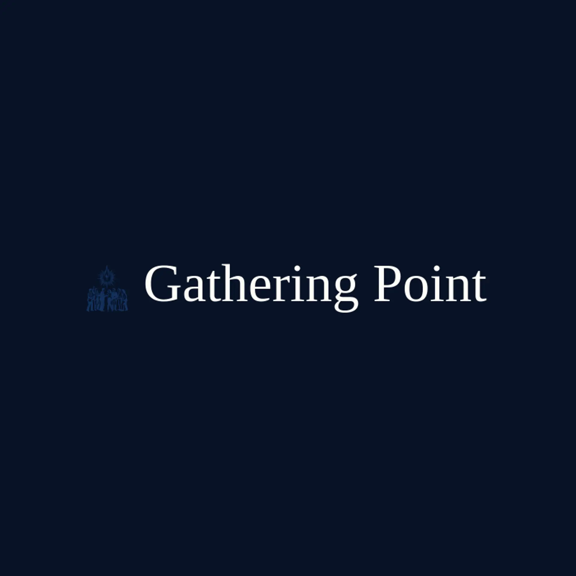 Gathering Point logo for crowdsourcing