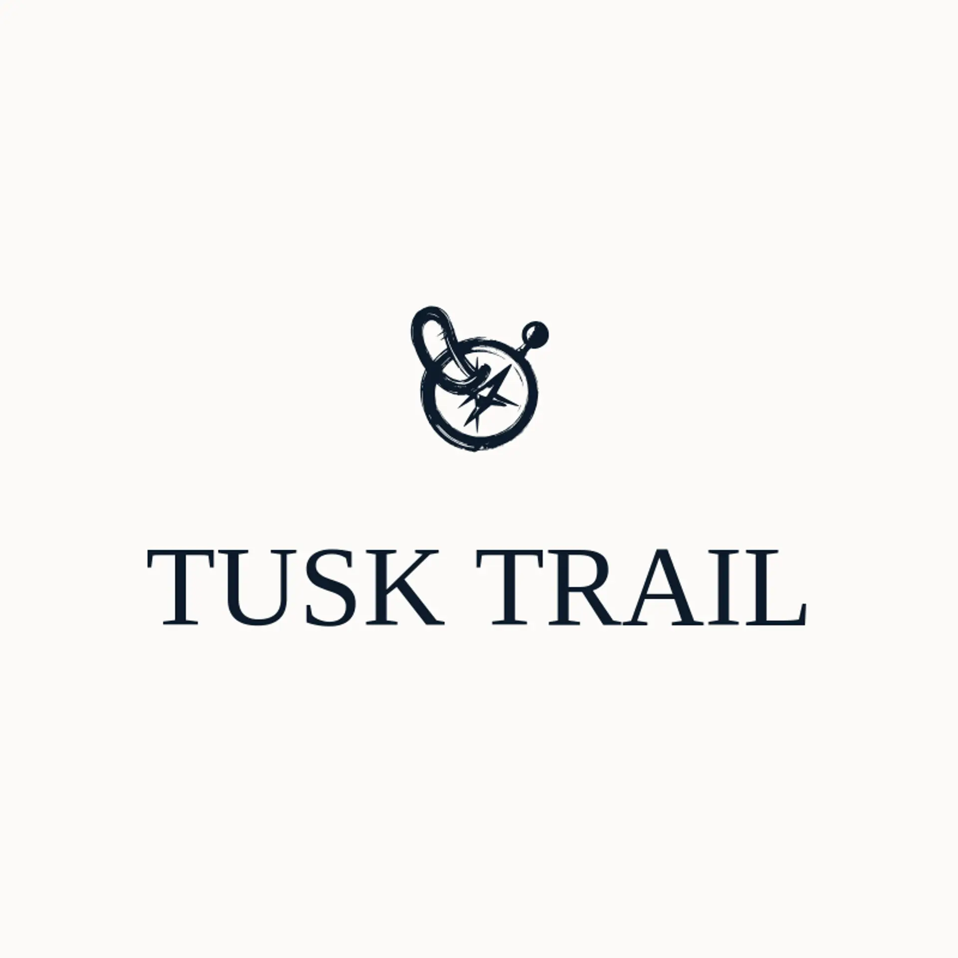 Tusk Trail logo for elephant