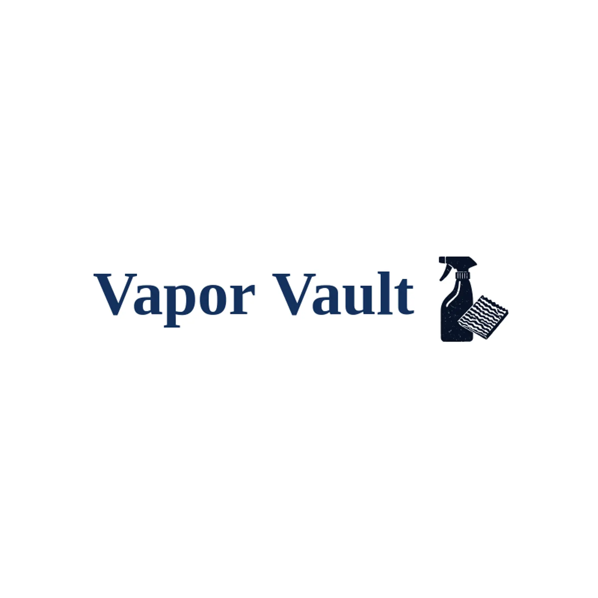 Vapor Vault logo for auto detailing