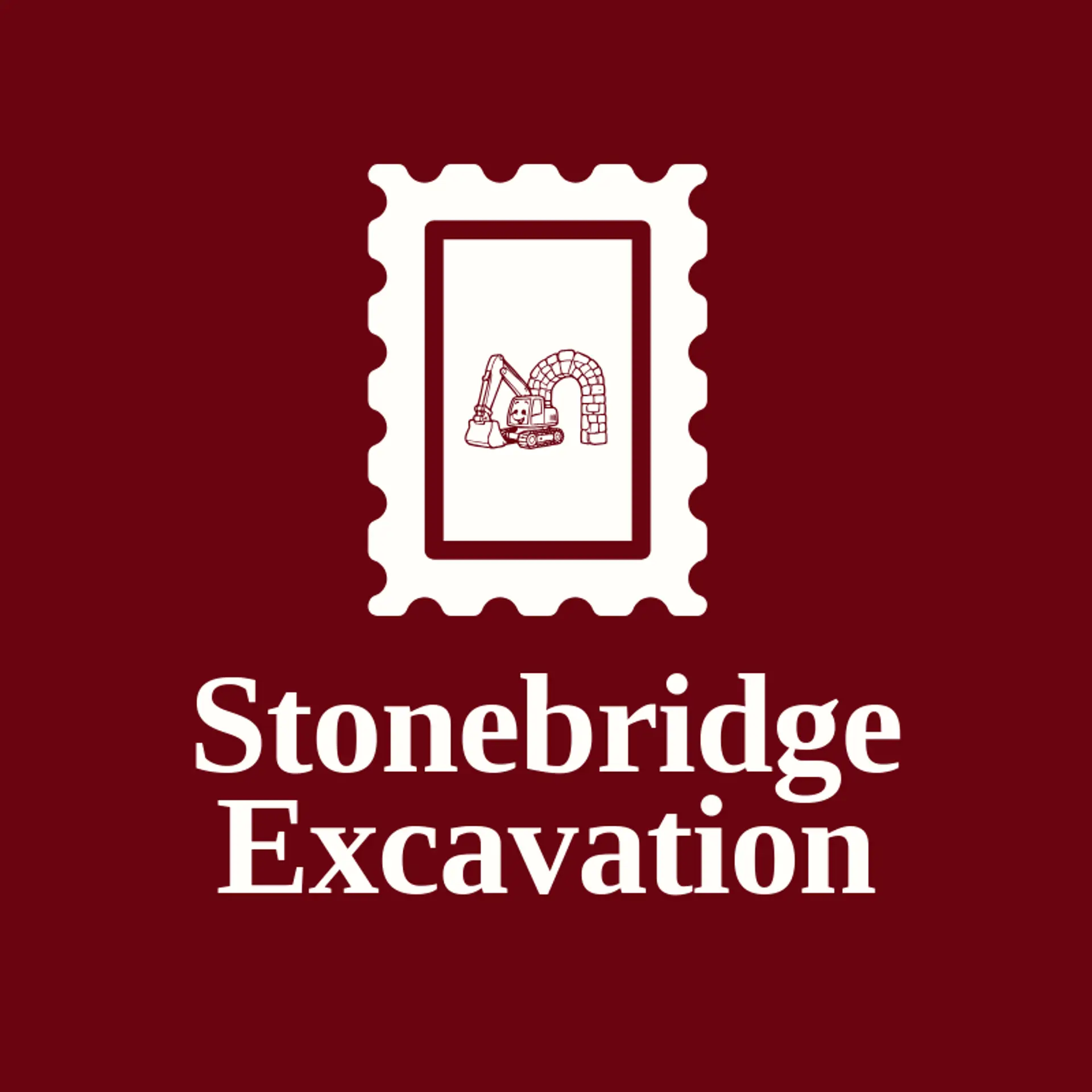 Stonebridge Excavation logo for excavator