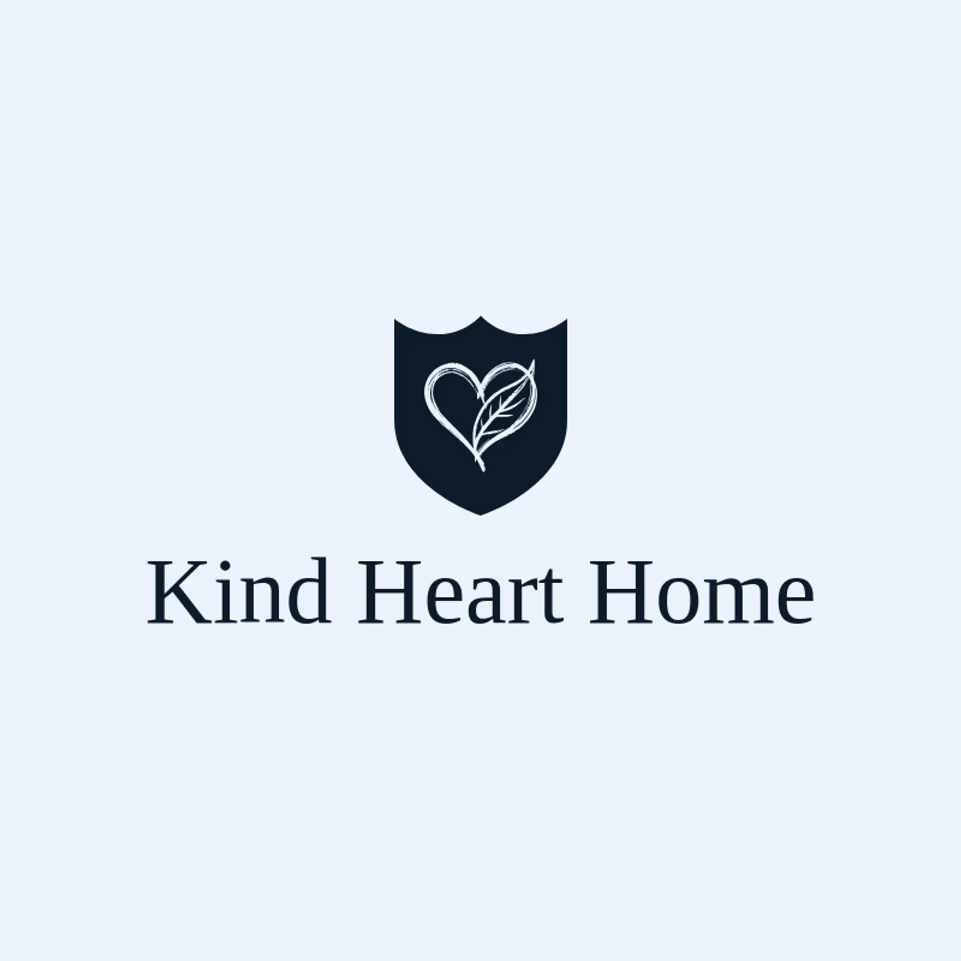 Kind Heart Home logo for home care
