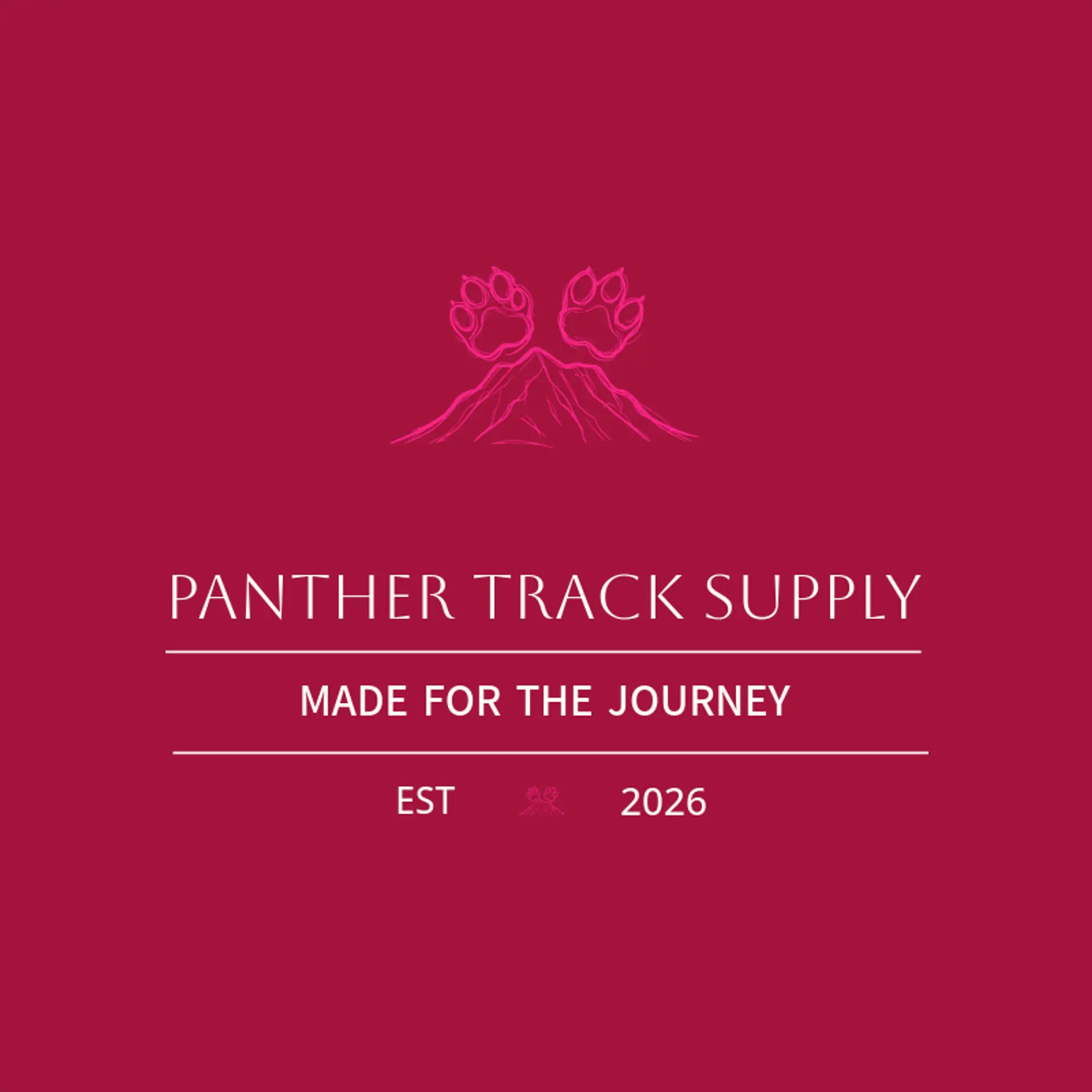 Panther Track Supply logo for panther