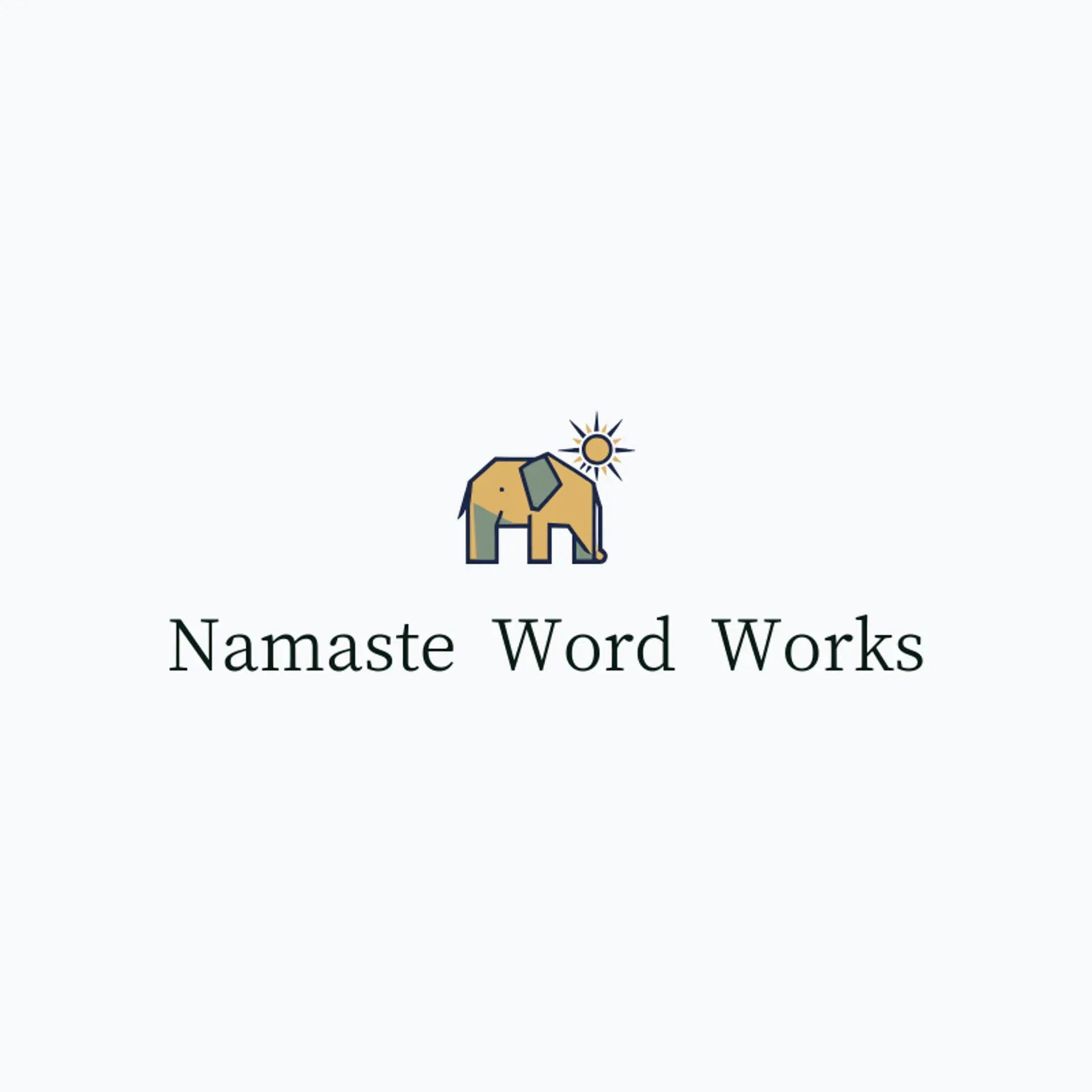Namaste Word Works logo for hindi