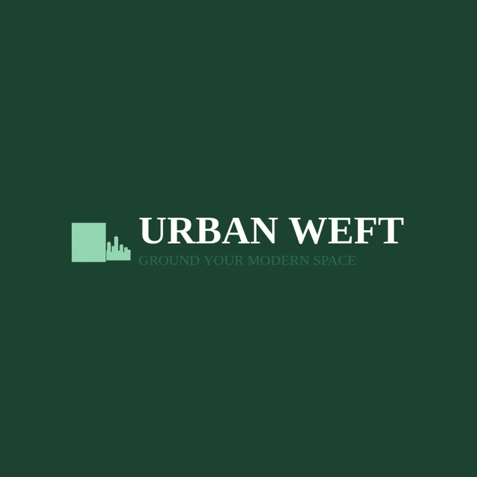 Urban Weft logo for carpet