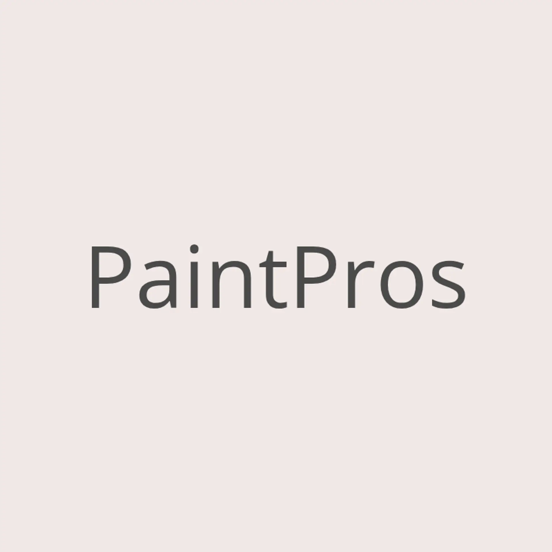 PaintPros logo for construction painting