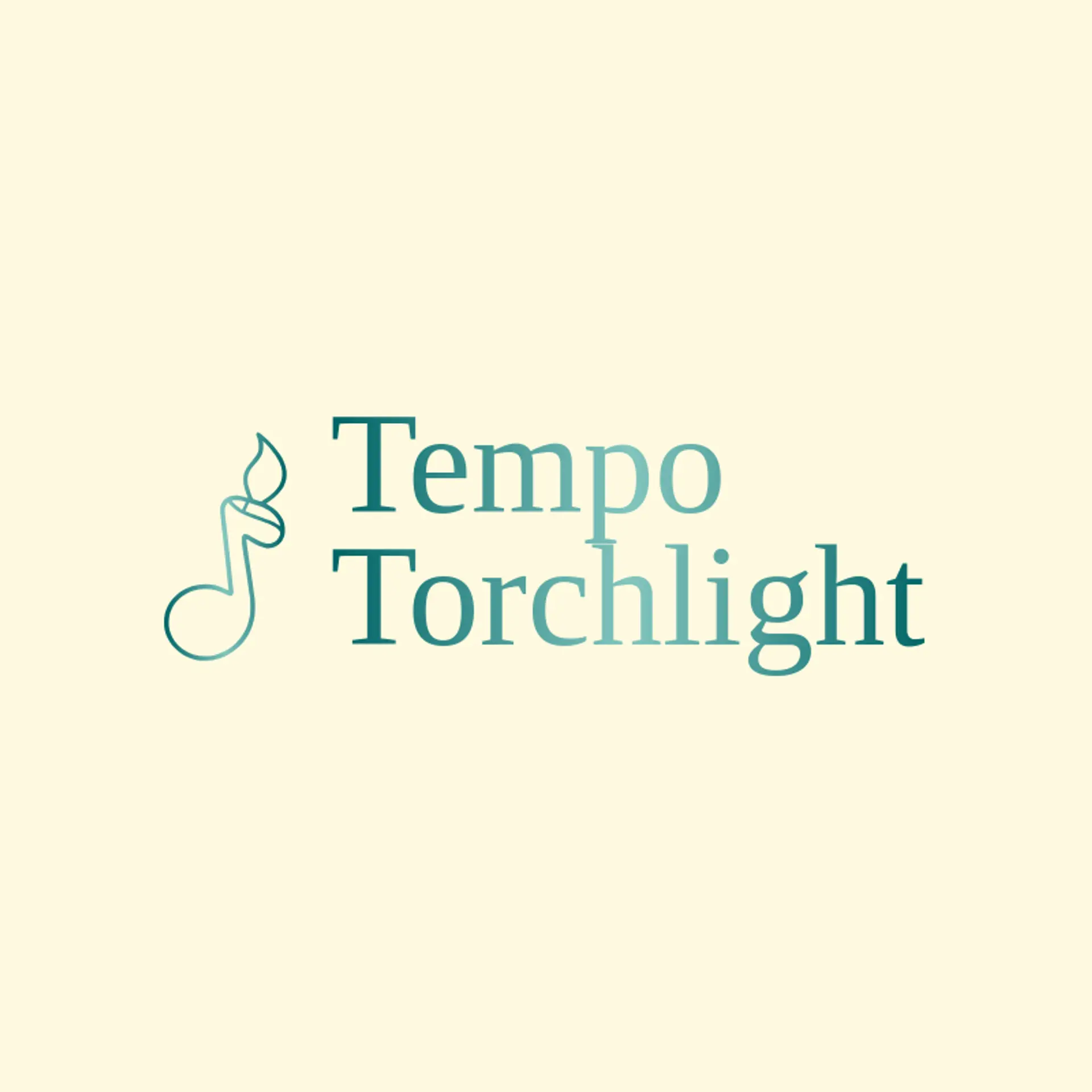 Tempo Torchlight logo for music note