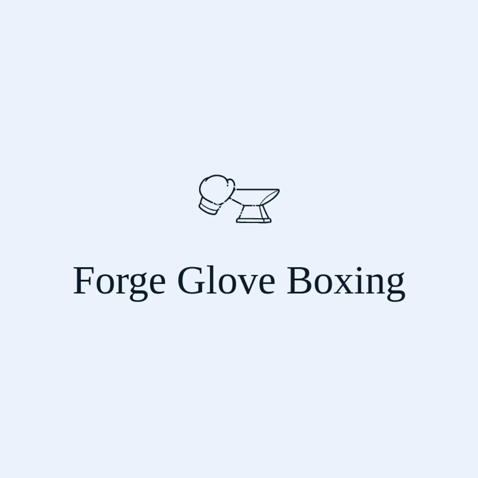 Forge Glove Boxing logo for boxing
