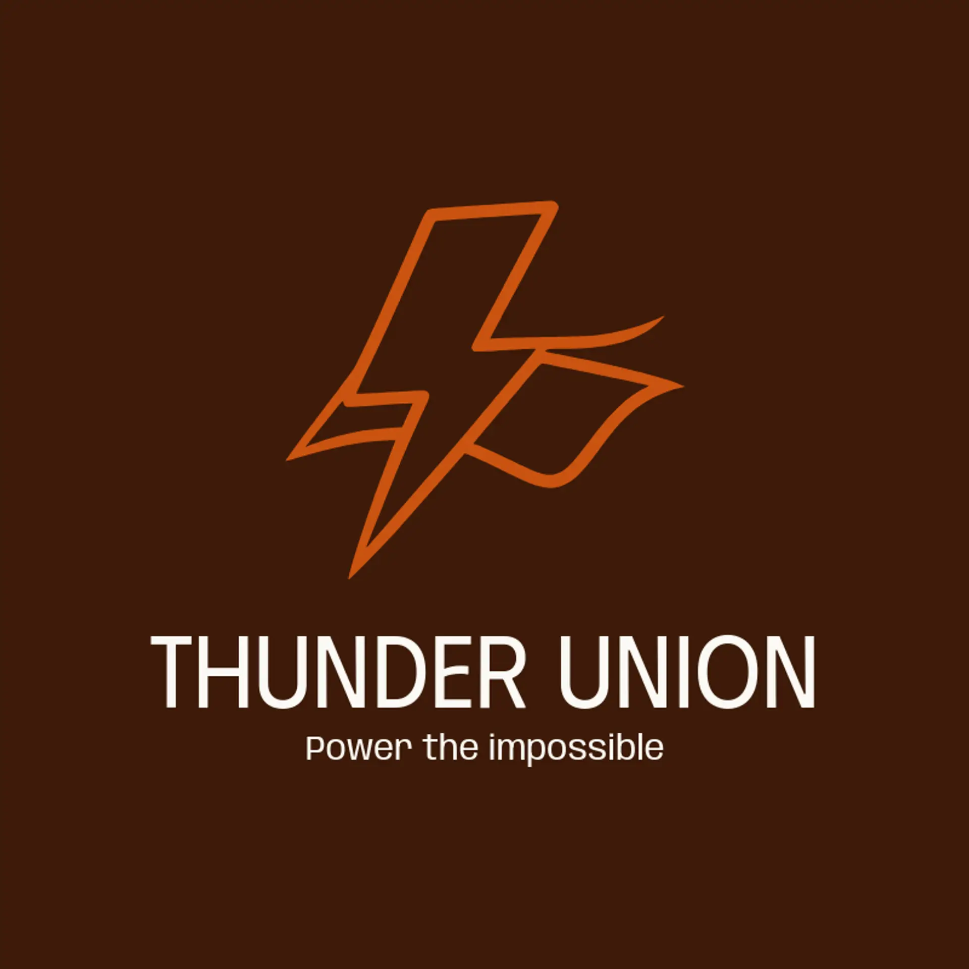 Thunder Union logo for superhero