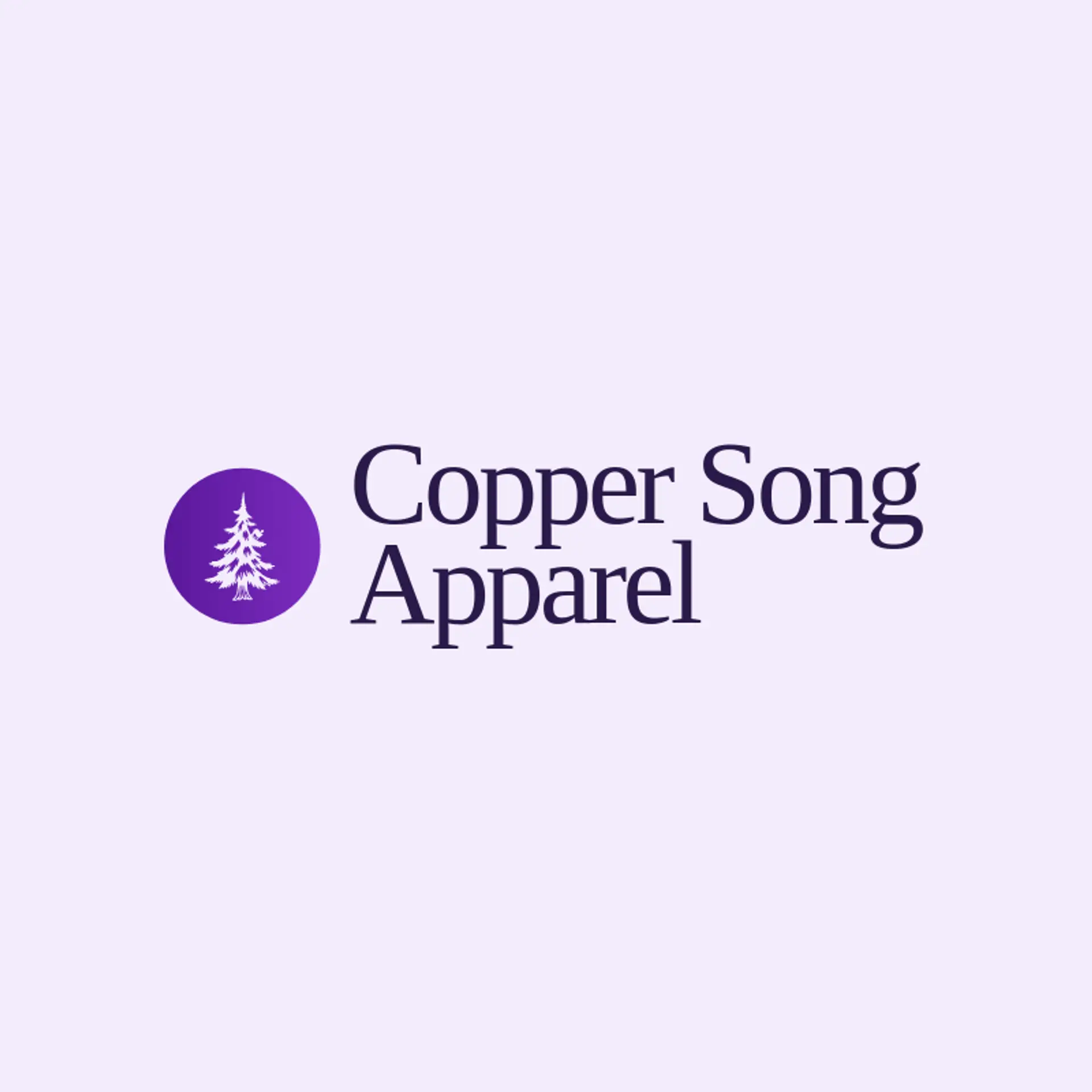 Copper Song Apparel logo for robin
