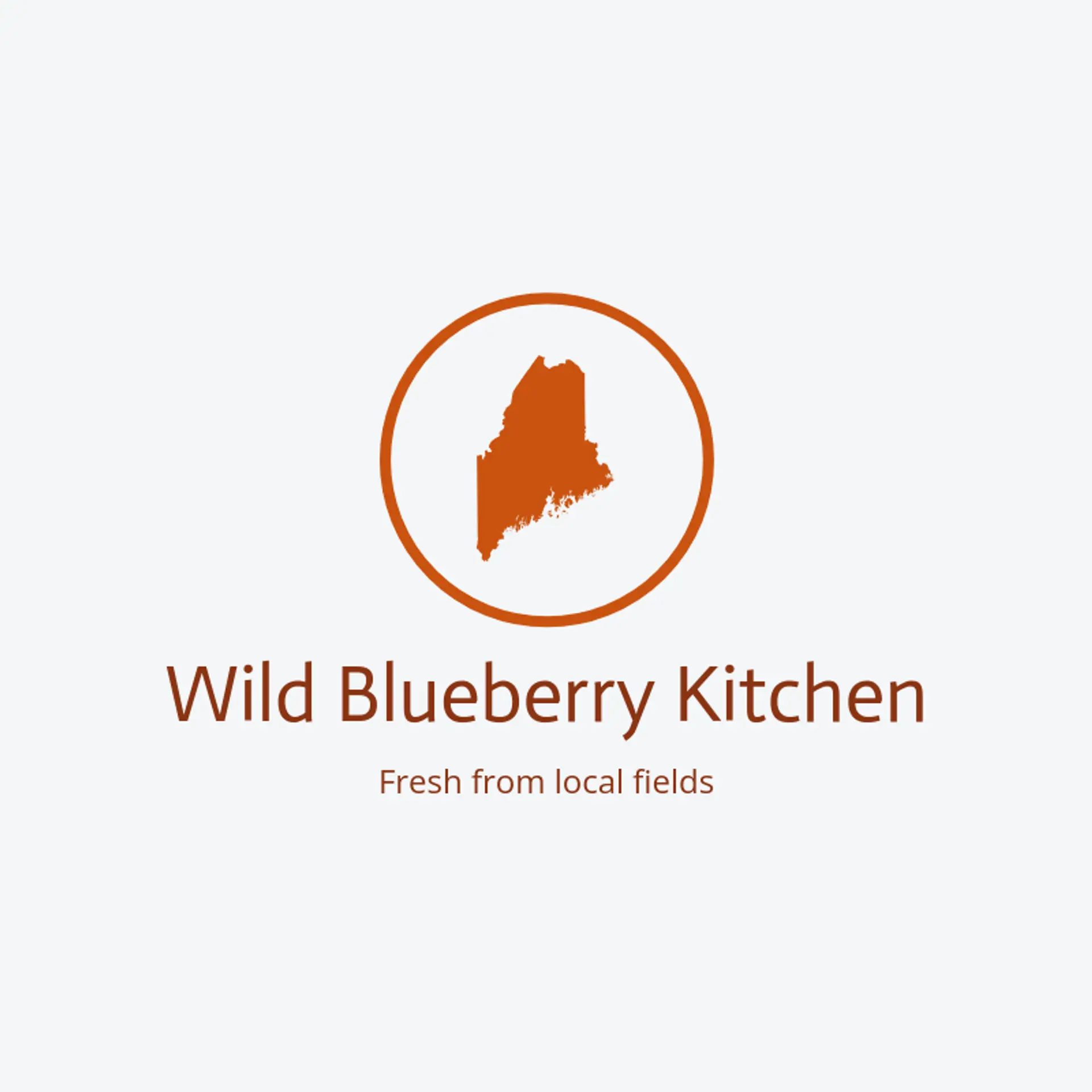 Wild Blueberry Kitchen logo for maine