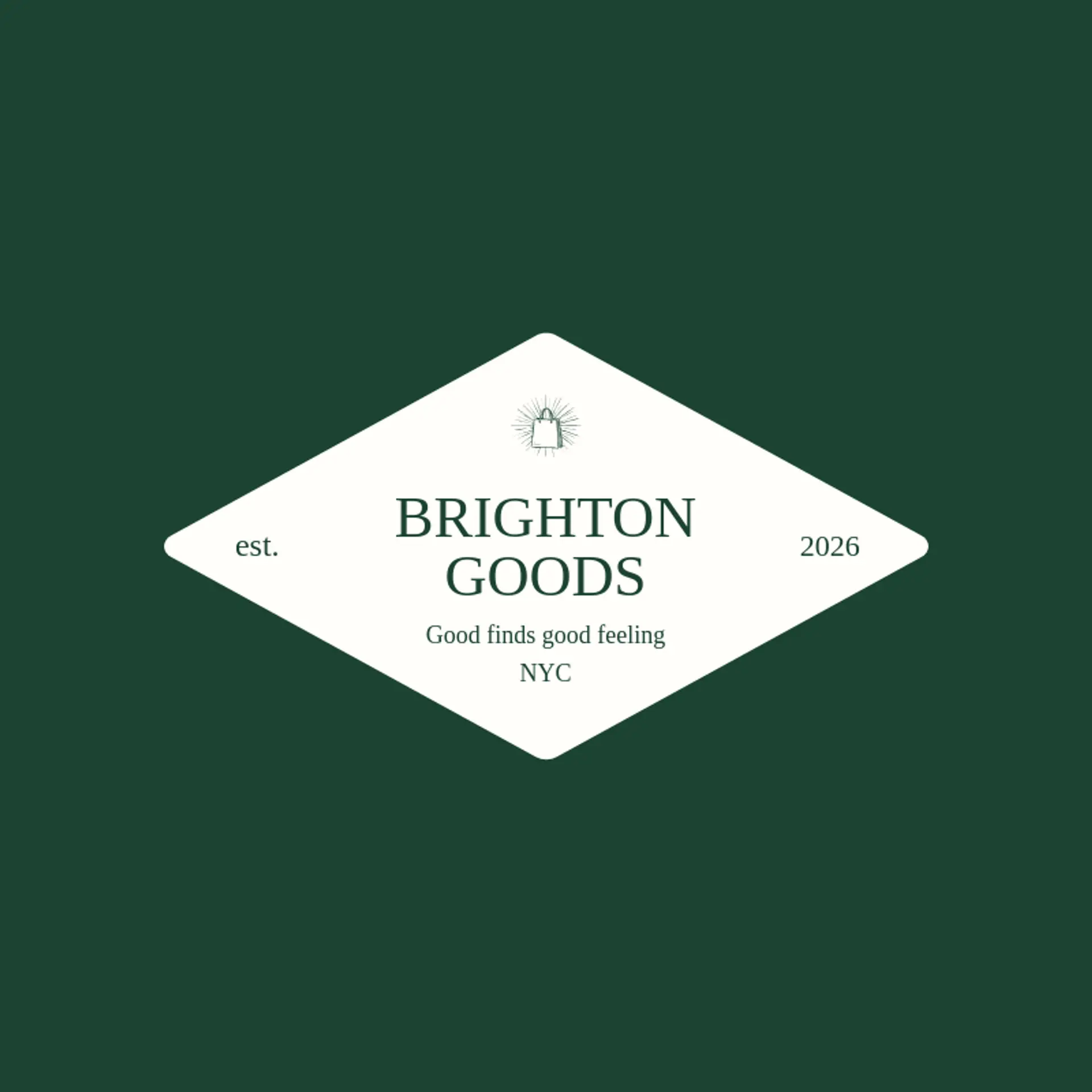 Brighton Goods logo for retail