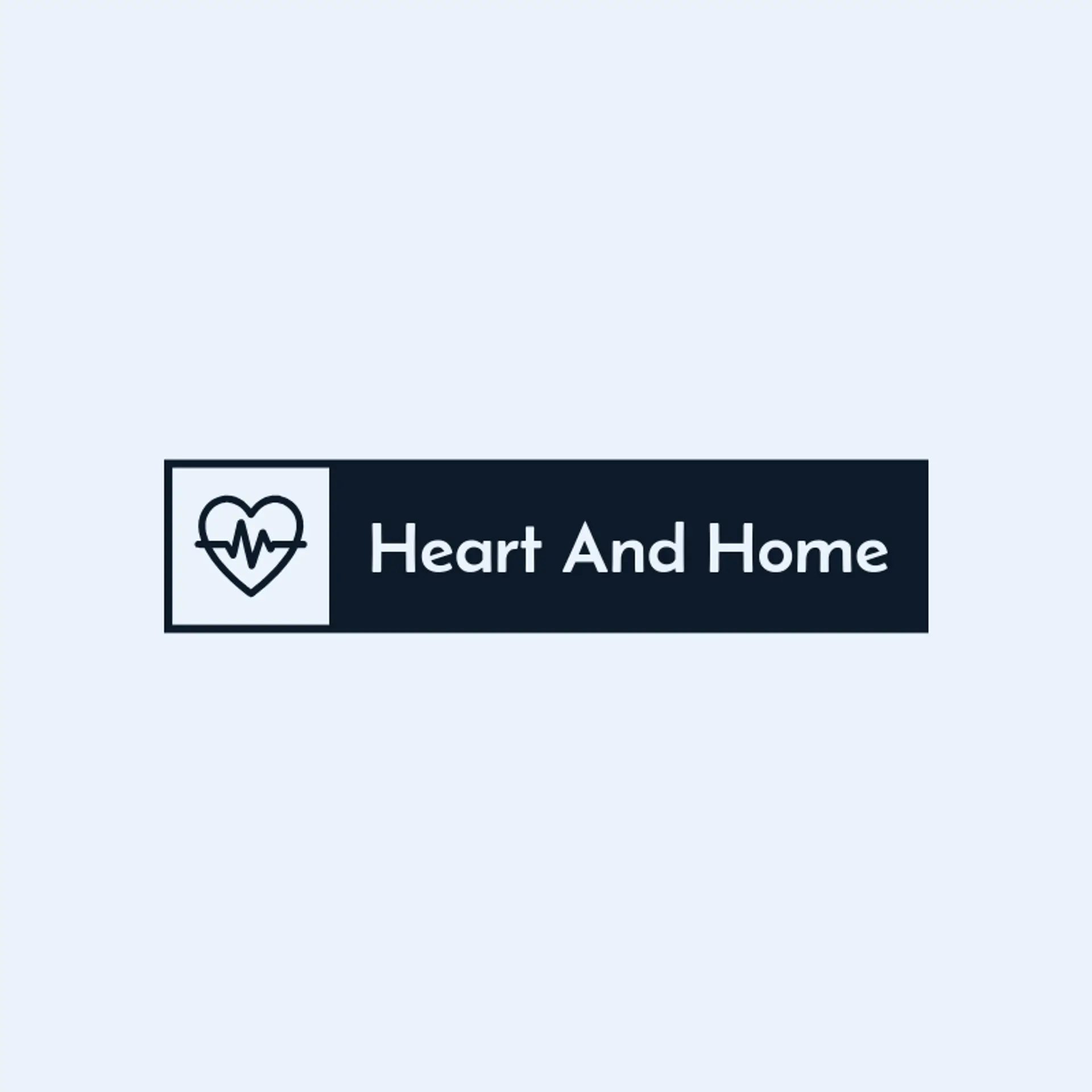 Heart And Home logo for health