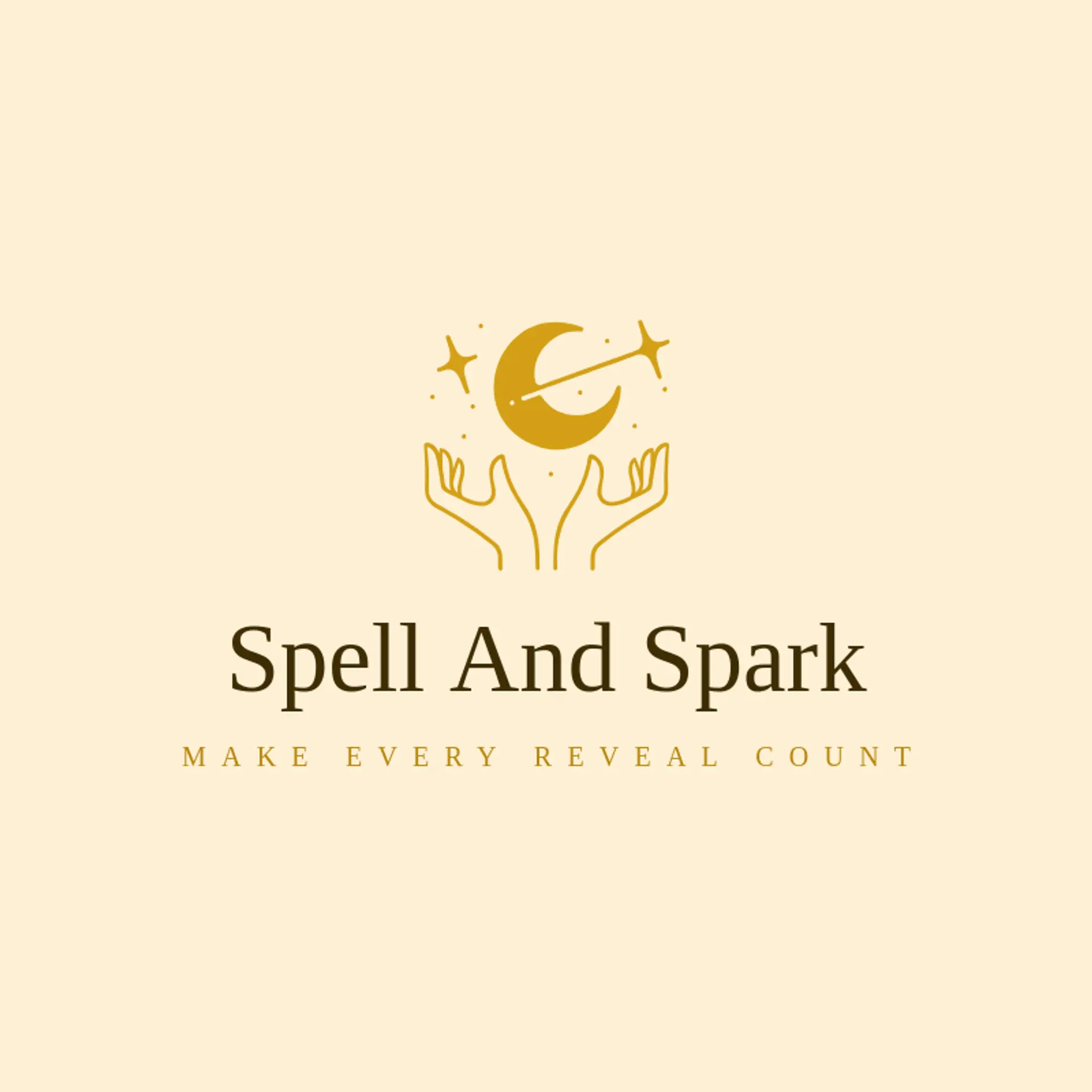 Spell and Spark logo for magic