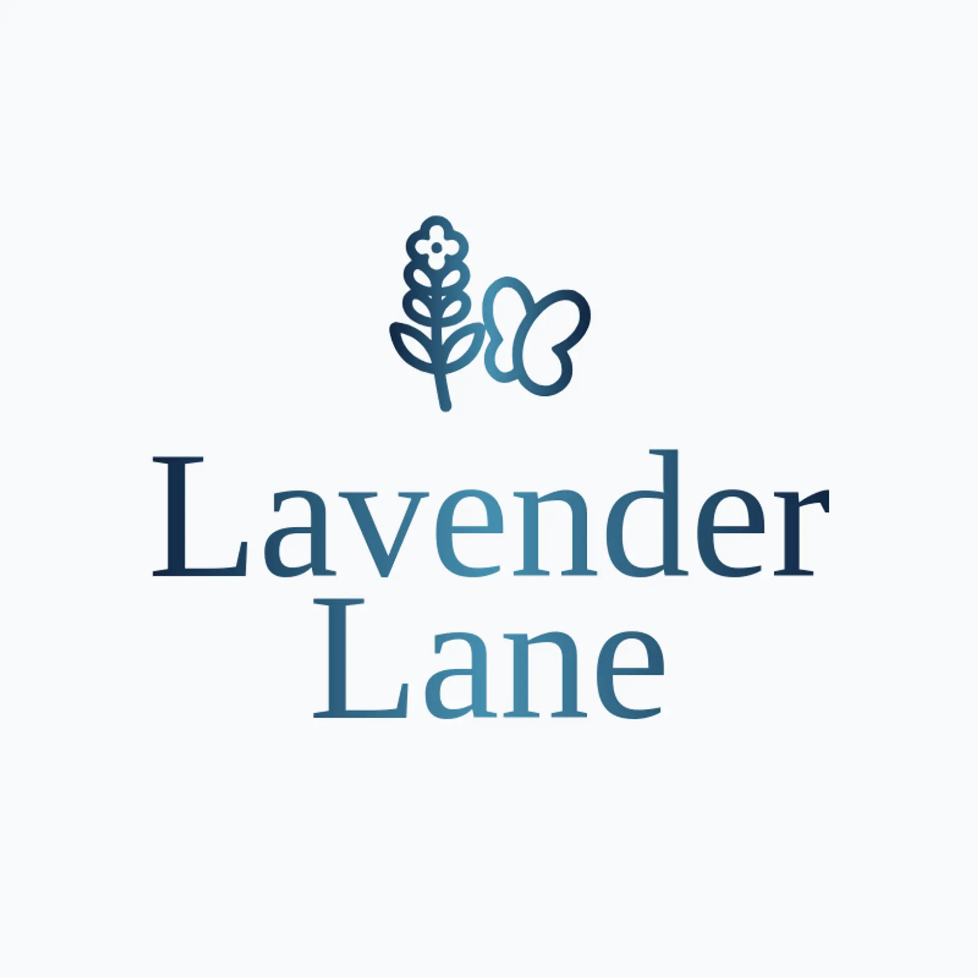Lavender Lane logo for hippie